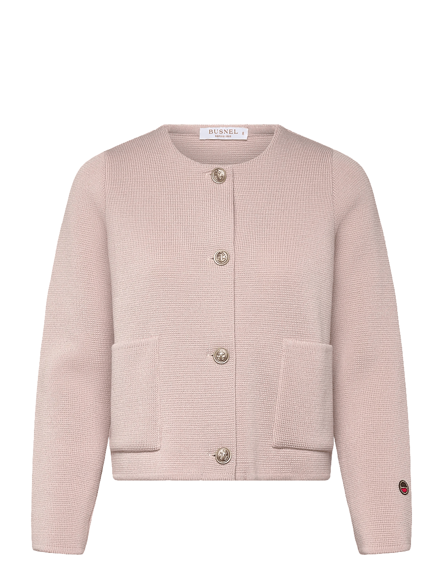 BUSNEL - MACEY jacket - cardigans - light rose - 1
