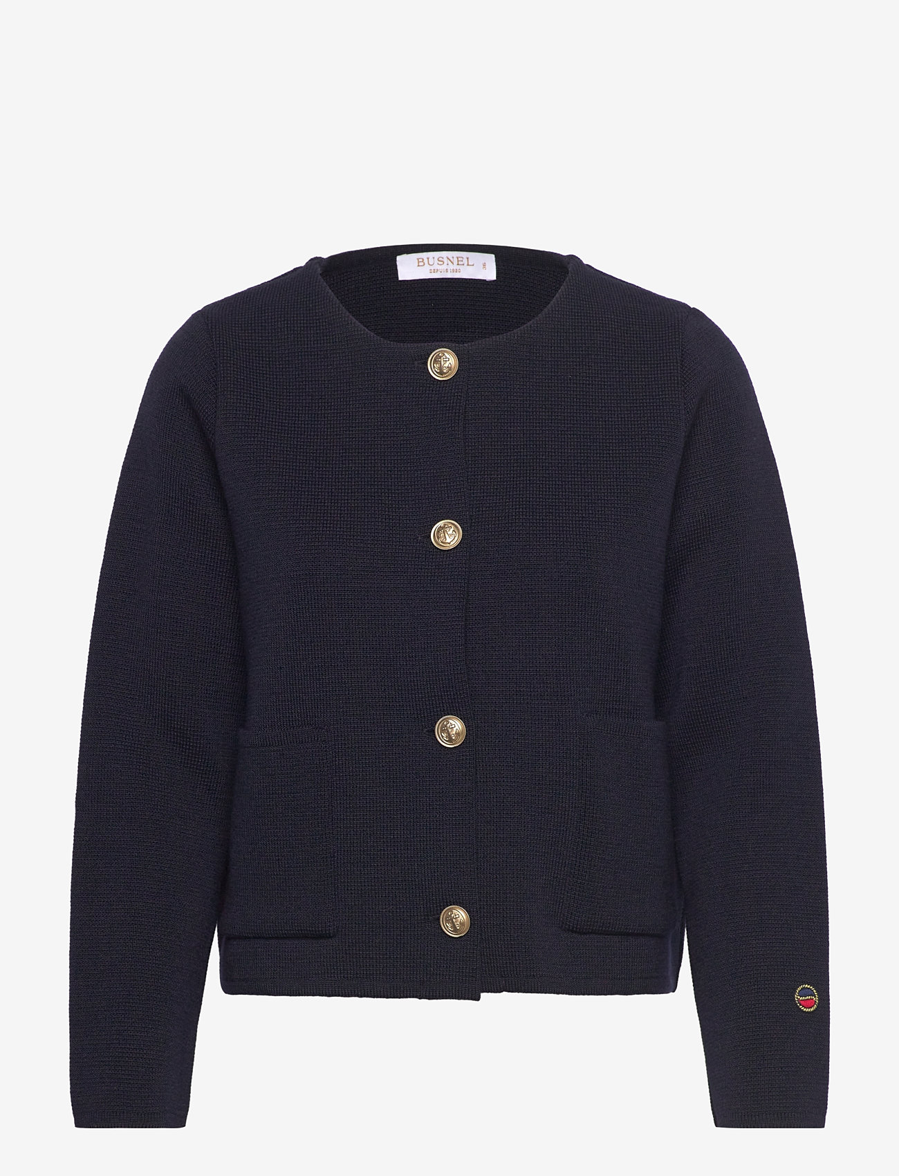 BUSNEL - MACEY jacket - cardigans - marine - 0