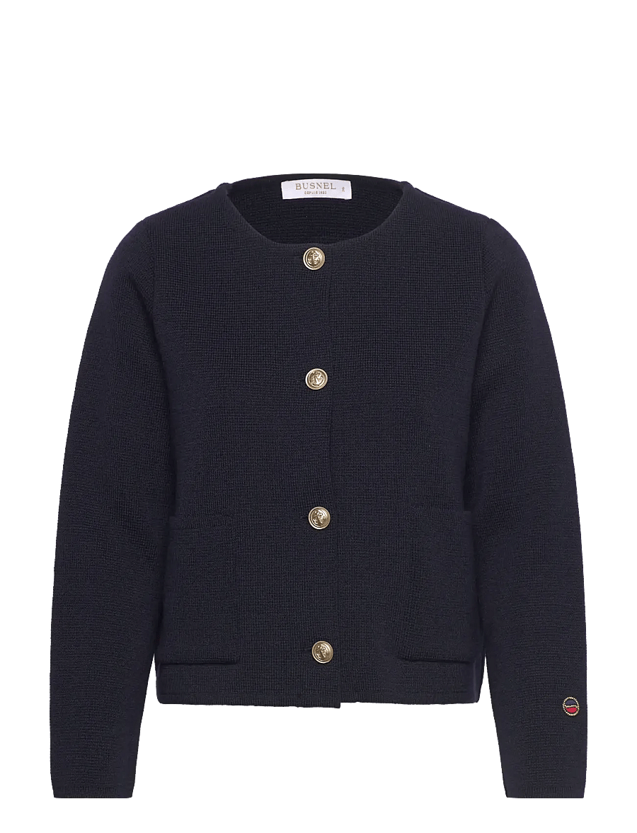 BUSNEL - MACEY jacket Ice Blue - cardigans - marine - 1