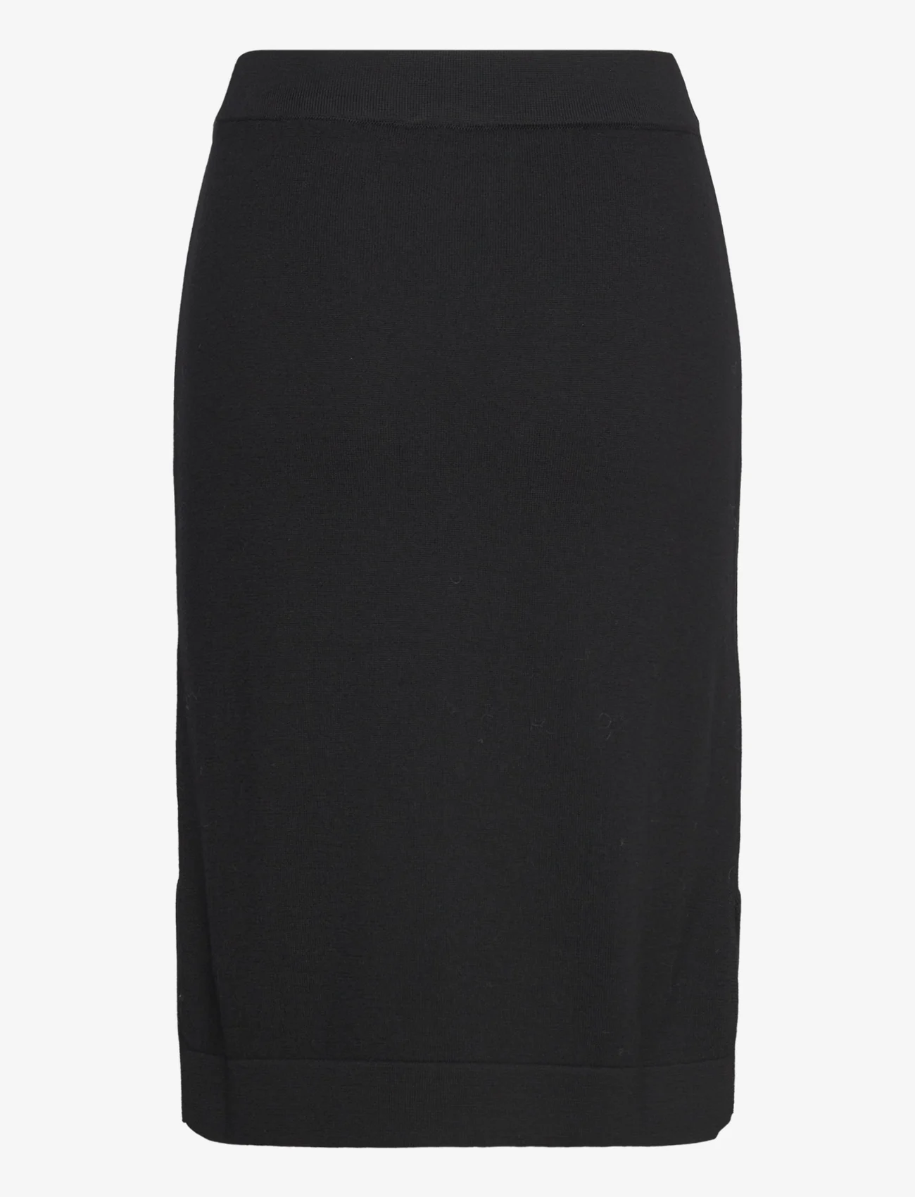 BUSNEL - LIBERTY skirt - stickade kjolar - black - 1