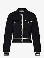 REXIE jacket - BLACK/ECRU