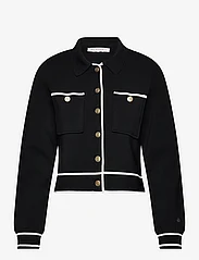BUSNEL - REXIE jacket - cropped blazers - black/ecru - 0