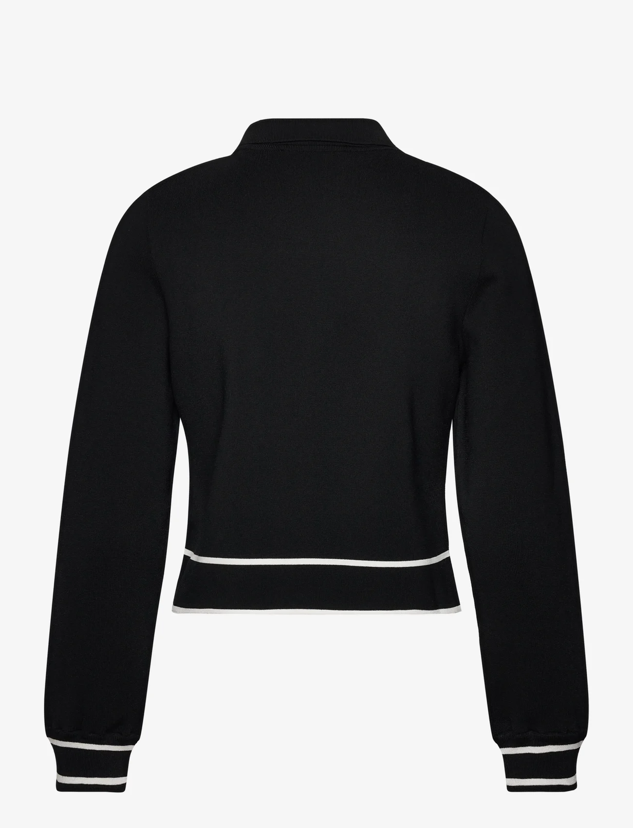 BUSNEL - REXIE jacket - cropped blazers - black/ecru - 1