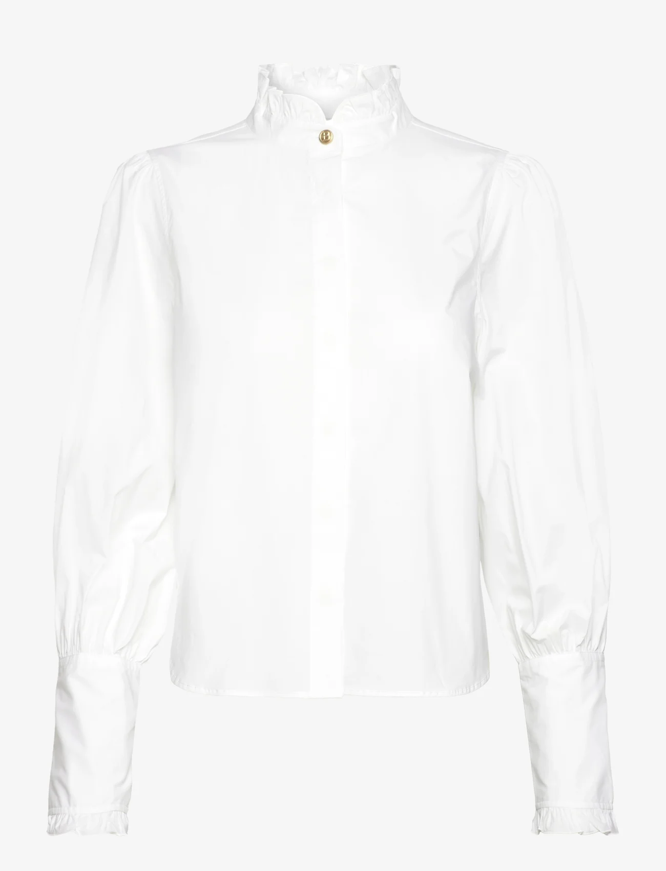 BUSNEL - MAIRA blouse - long sleeved blouses - white - 0