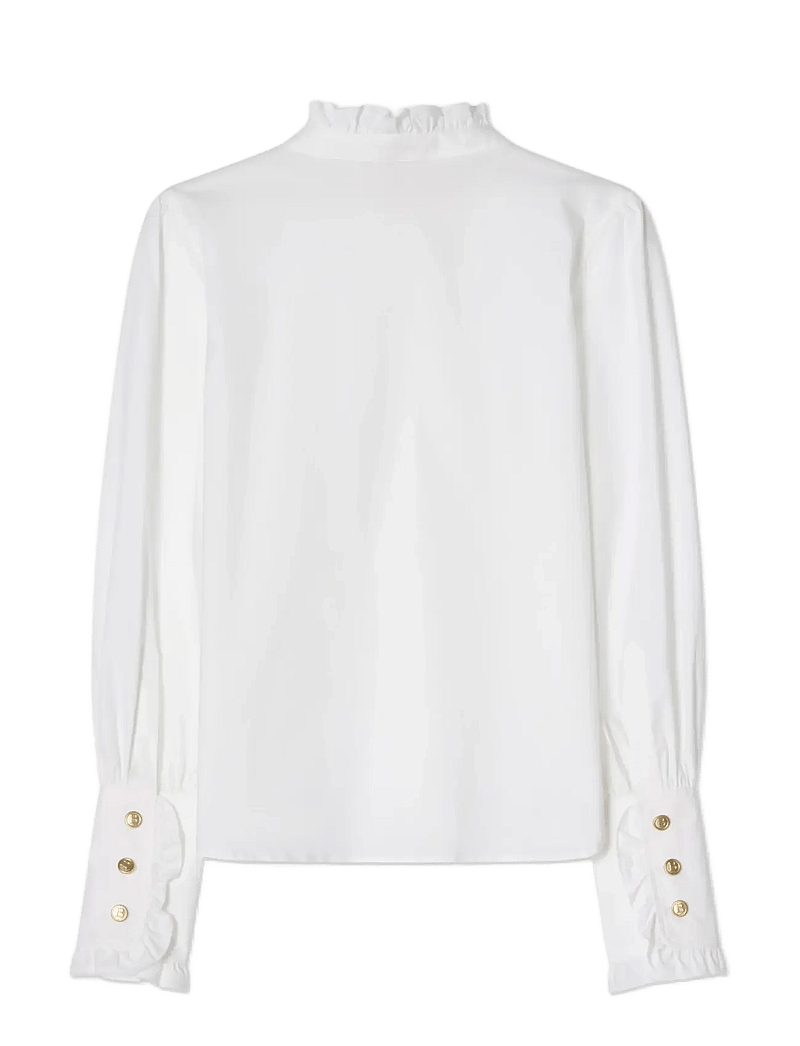 BUSNEL - MAIRA blouse - langärmlige blusen - white - 2