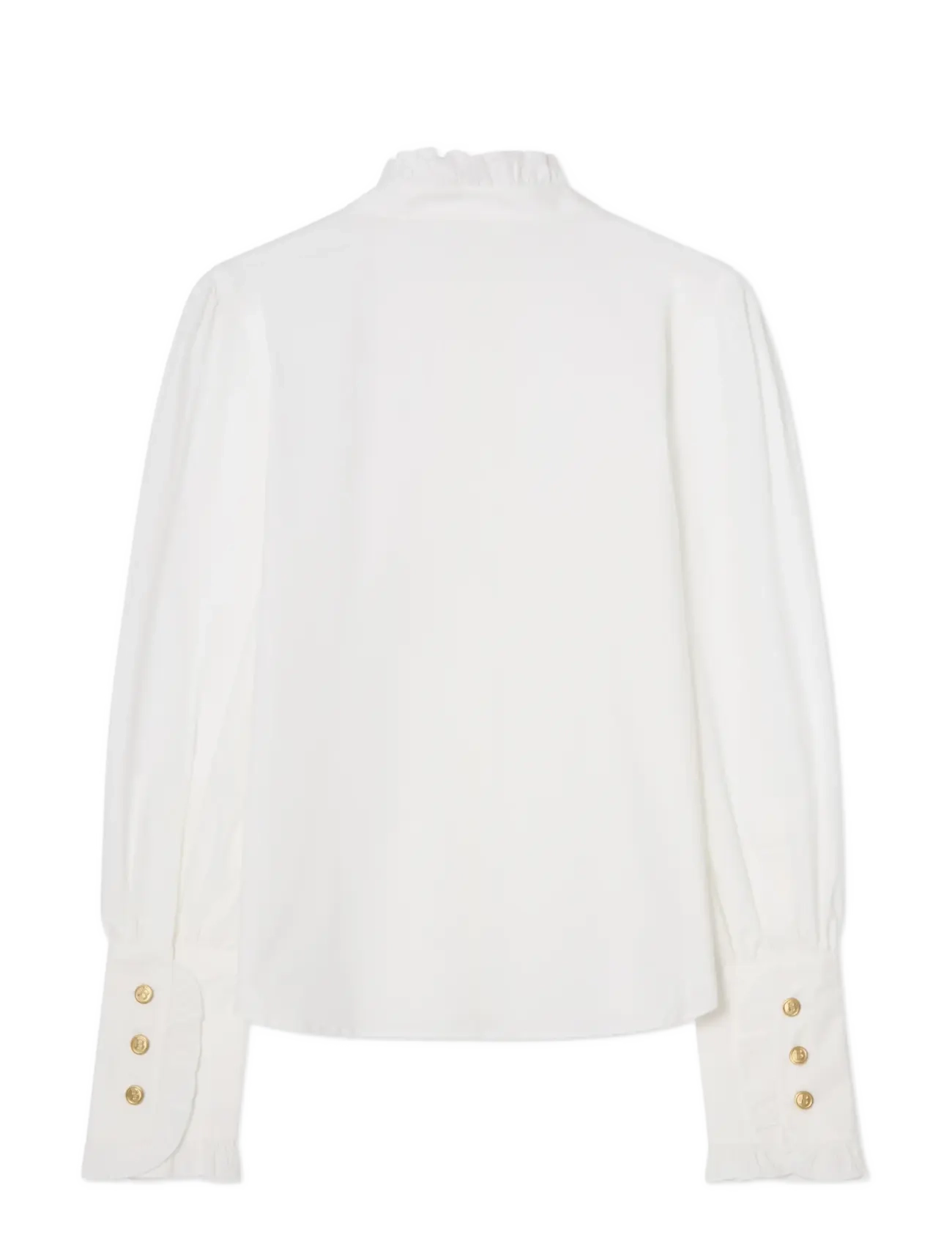 BUSNEL - MAIRA blouse - long sleeved blouses - white - 2