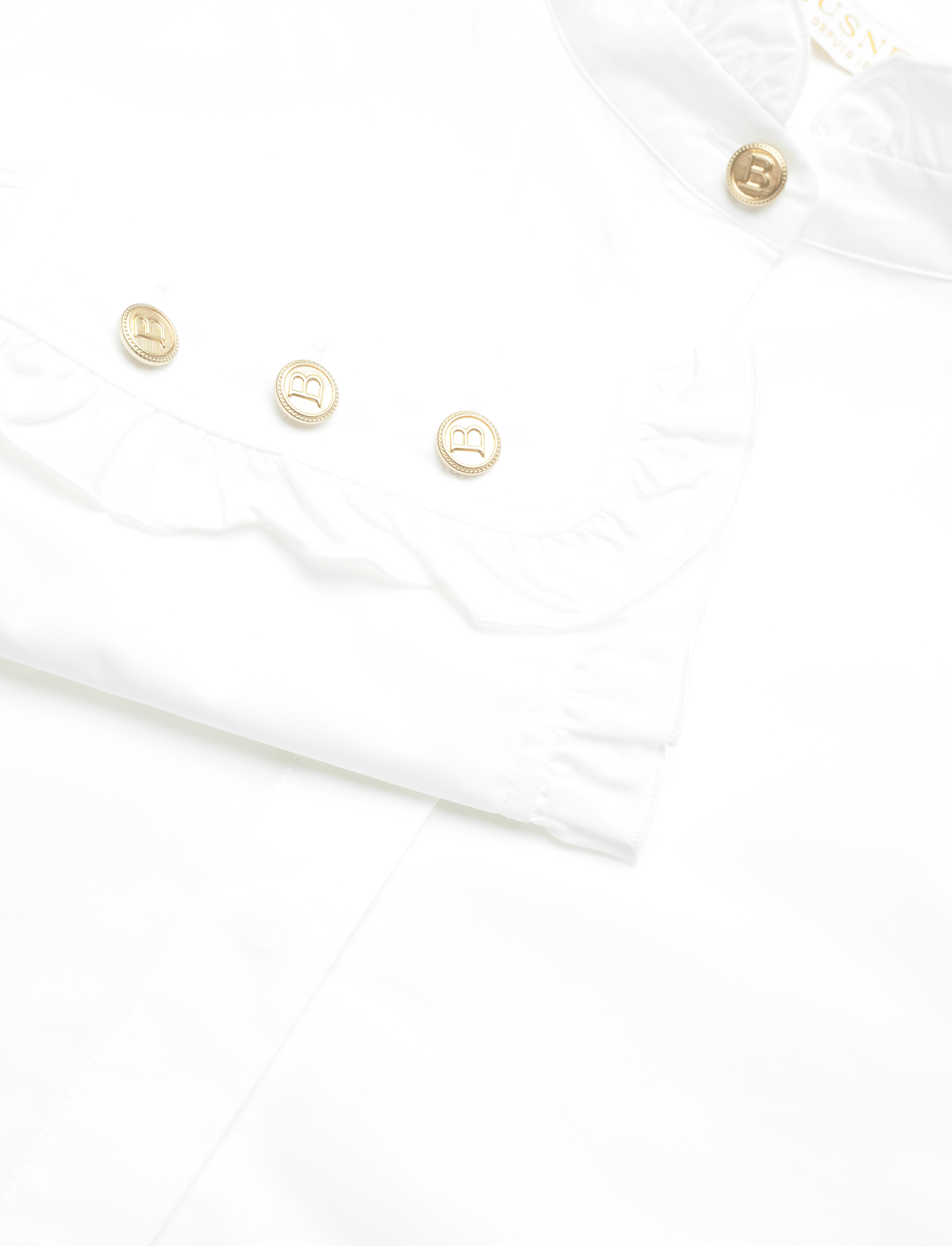 BUSNEL - MAIRA blouse - langärmelige blusen - white - 3
