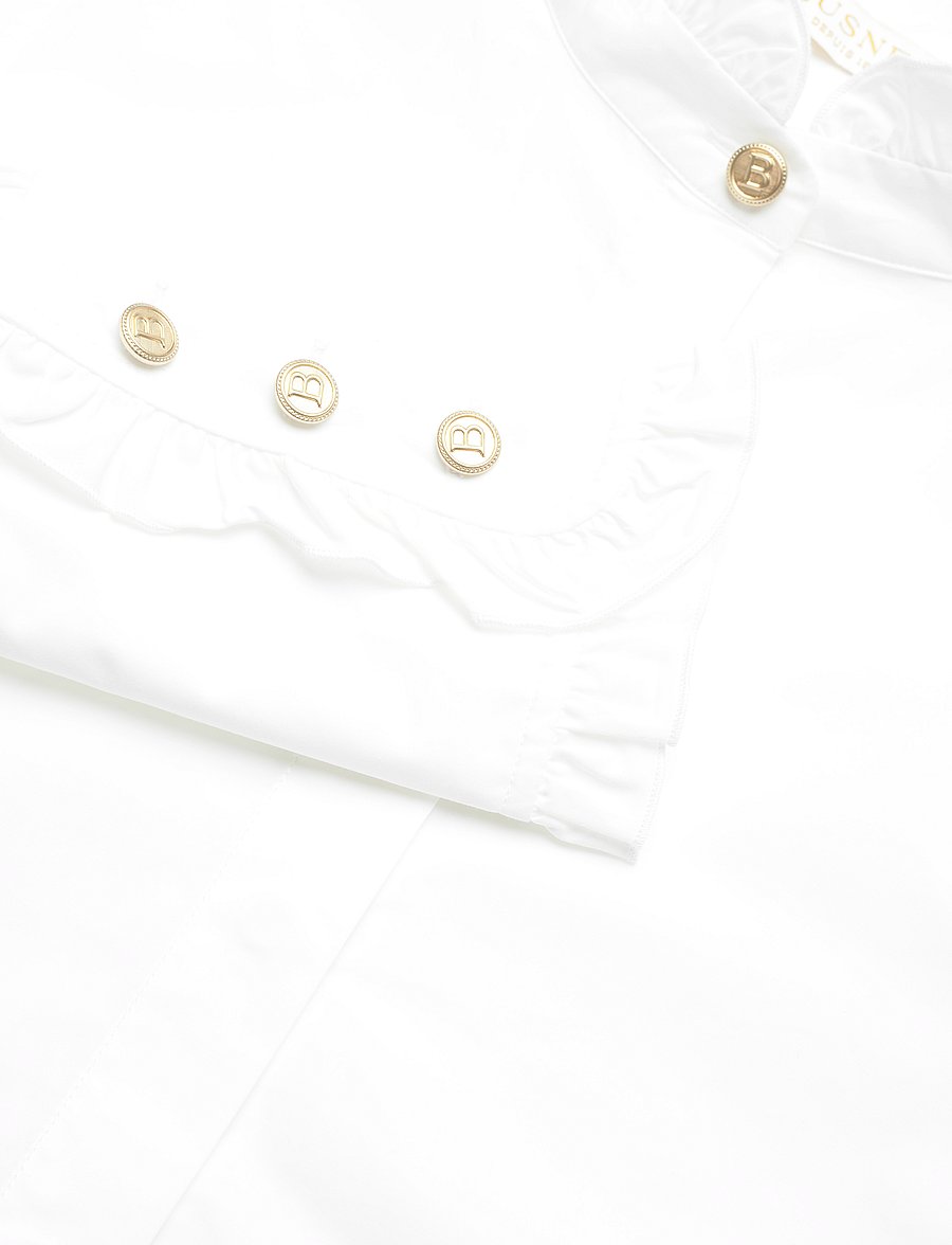 BUSNEL - MAIRA blouse - langärmelige blusen - white - 3