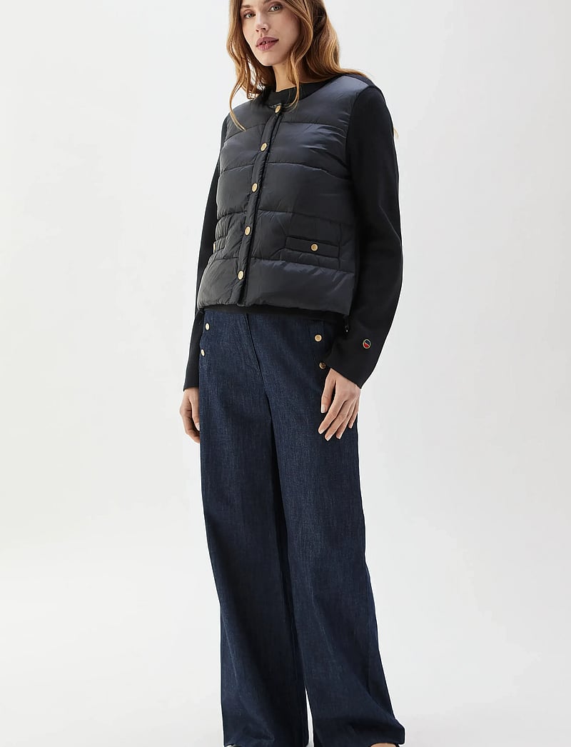 BUSNEL - IVA solid down jacket - sulejoped ja voodriga joped - black - 0