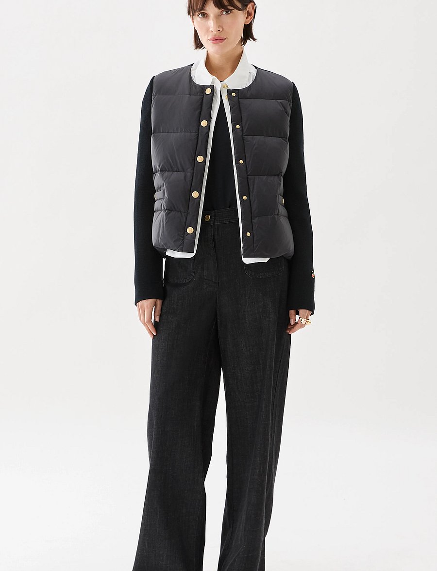 BUSNEL - IVA down jacket Ice blue - kurtki zimowe - black - 0