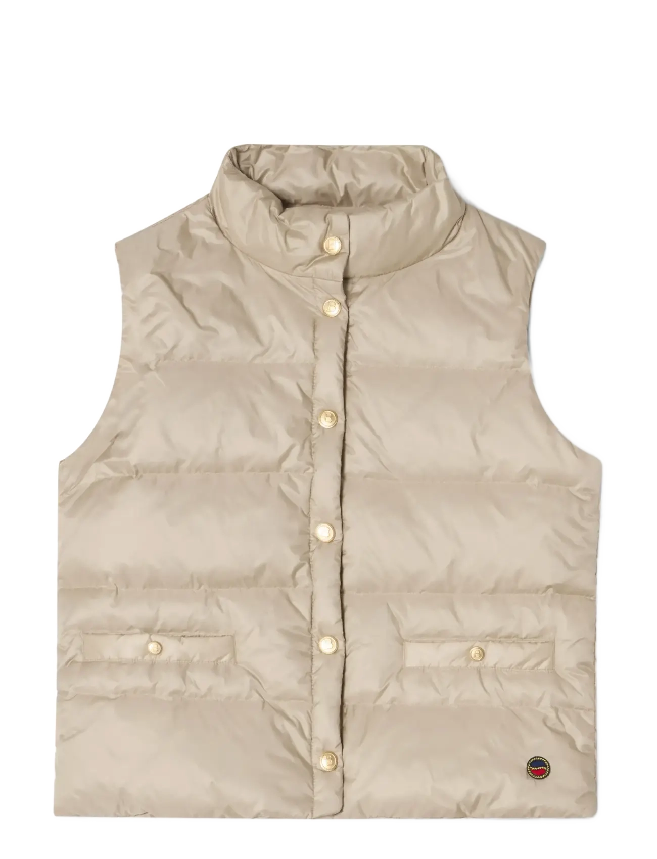 BUSNEL AMY down vest - Vadderade västar - LIGHT BEIGE / beige
