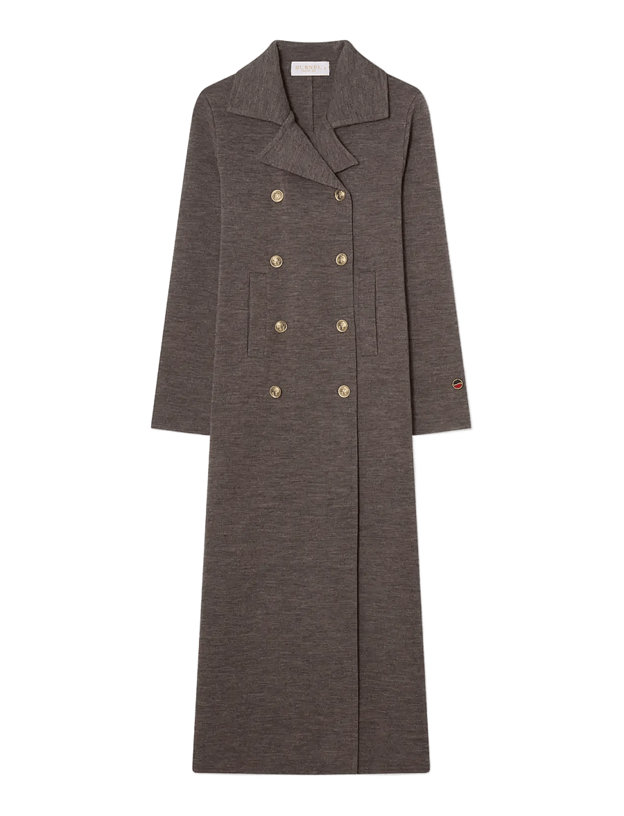 BUSNEL - ROMA coat - vinterjakker - mole - 1