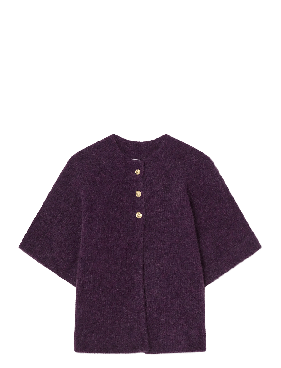BUSNEL - VILANIE cardigan - prune - 1