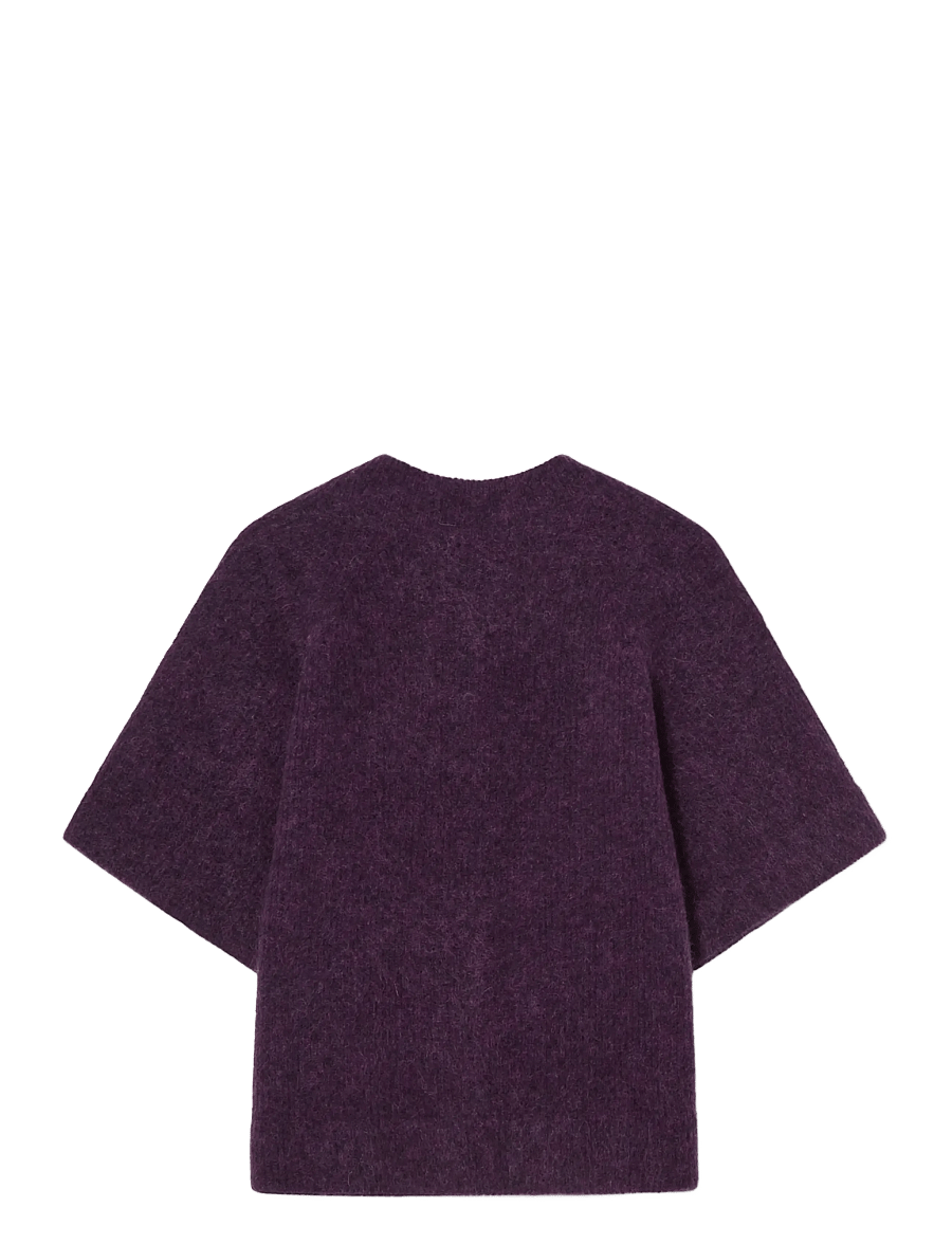 BUSNEL - VILANIE cardigan - prune - 2