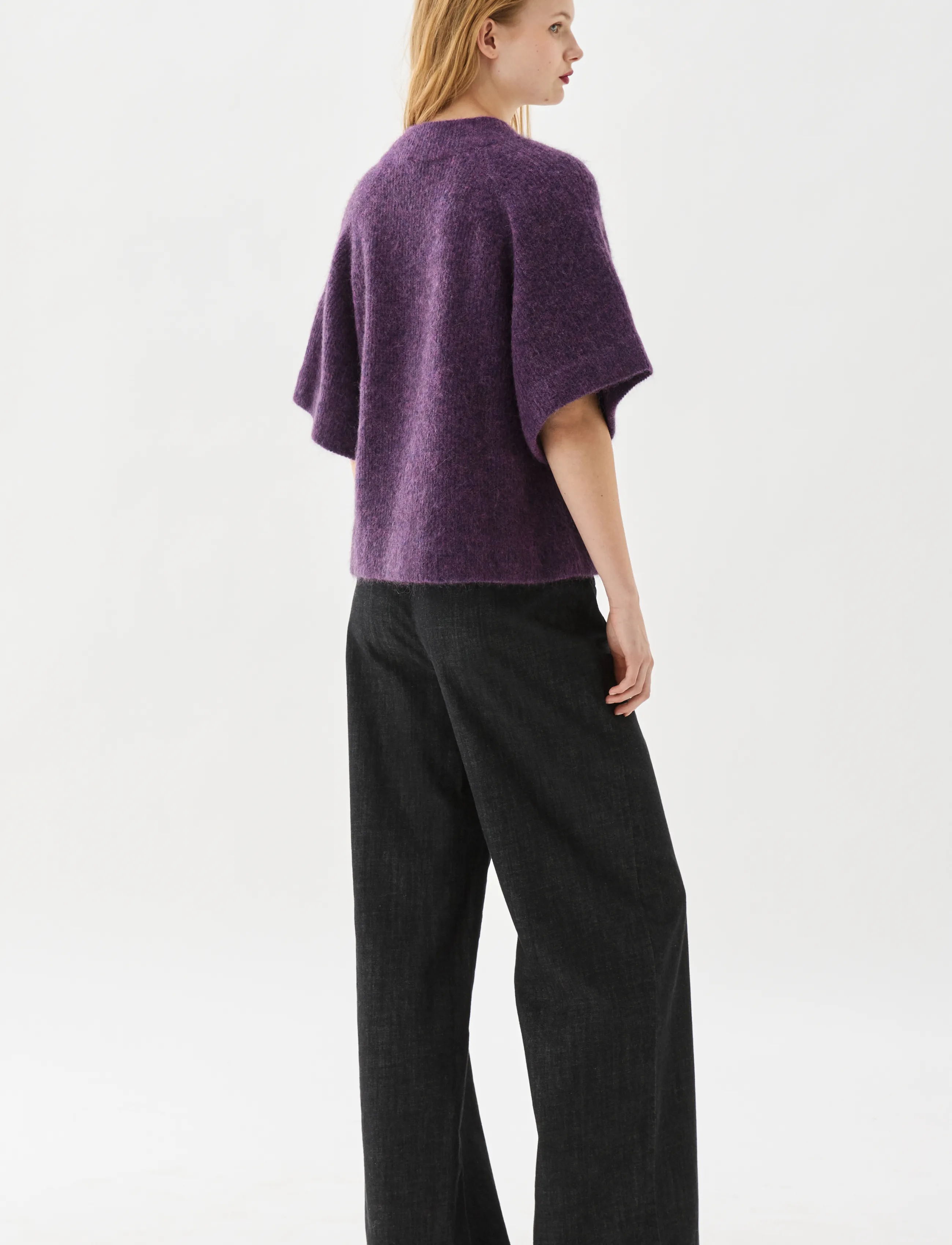 BUSNEL - VILANIE cardigan - prune - 3