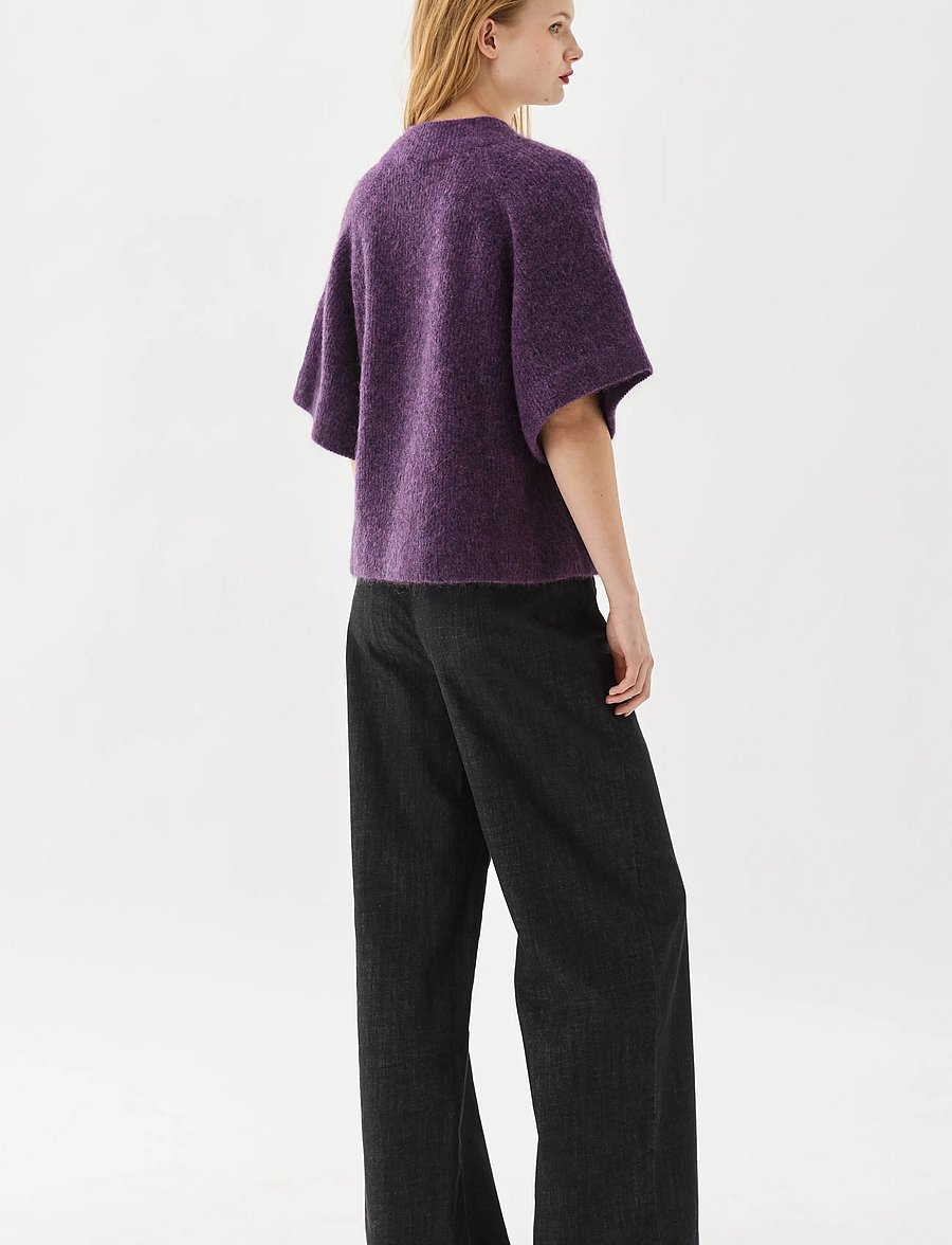 BUSNEL - VILANIE cardigan - prune - 3
