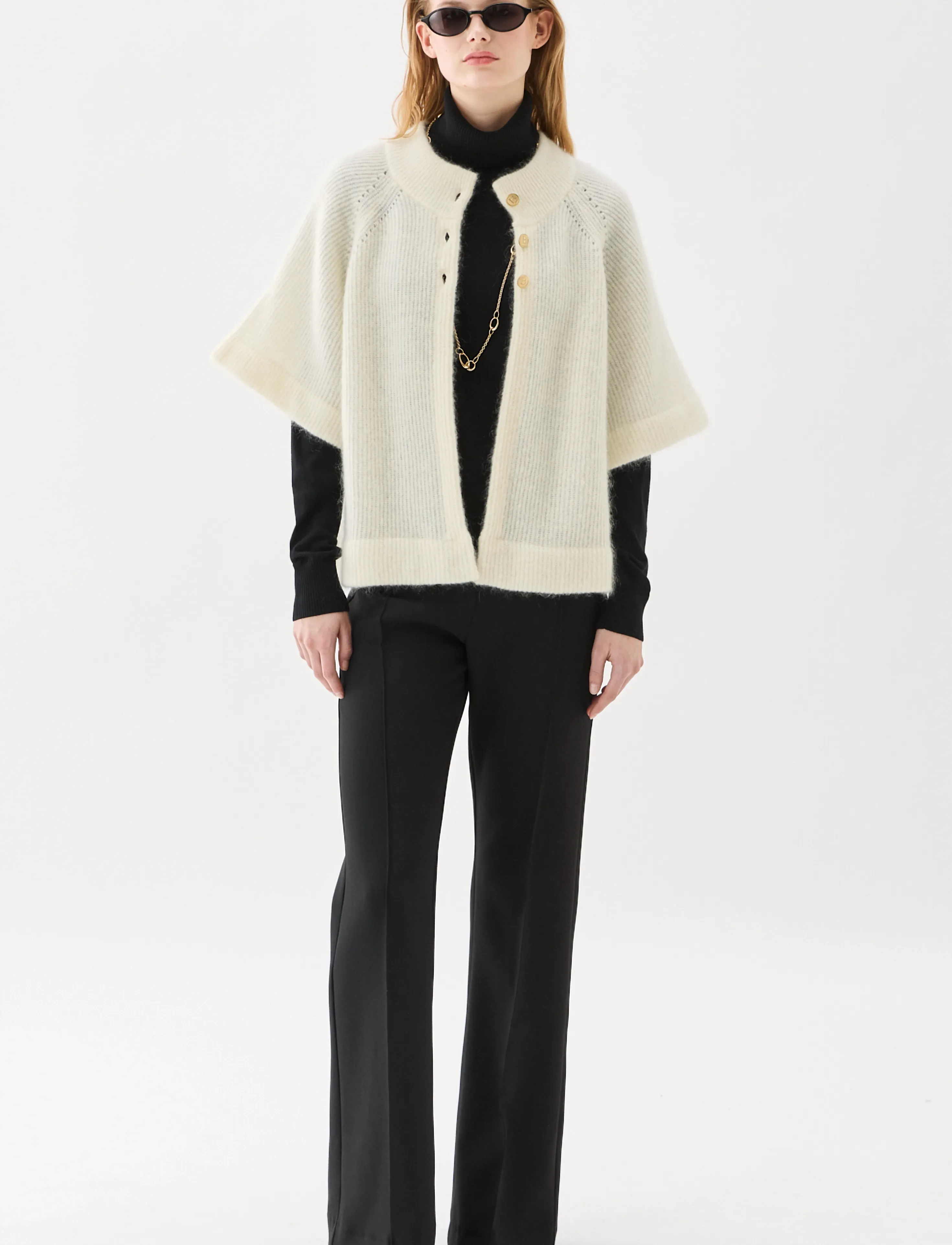 BUSNEL - VILANIE cardigan - ecru - 0
