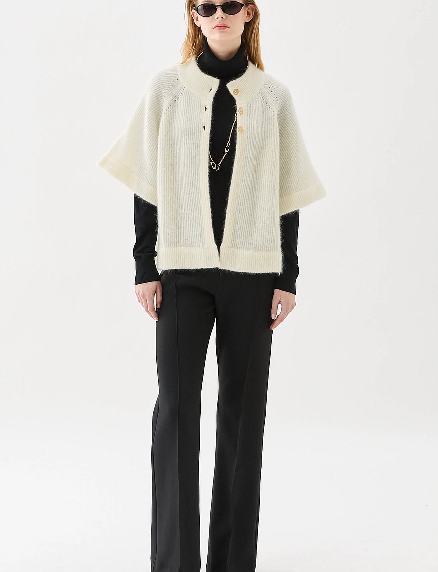 BUSNEL - VILANIE cardigan - ecru - 0