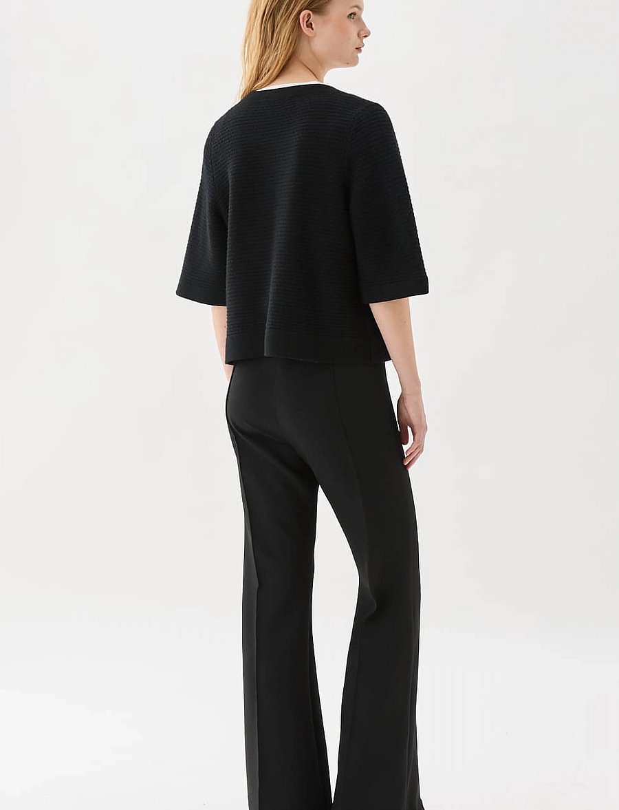 BUSNEL - PALMER autumn cardigan - koftor - black - 3