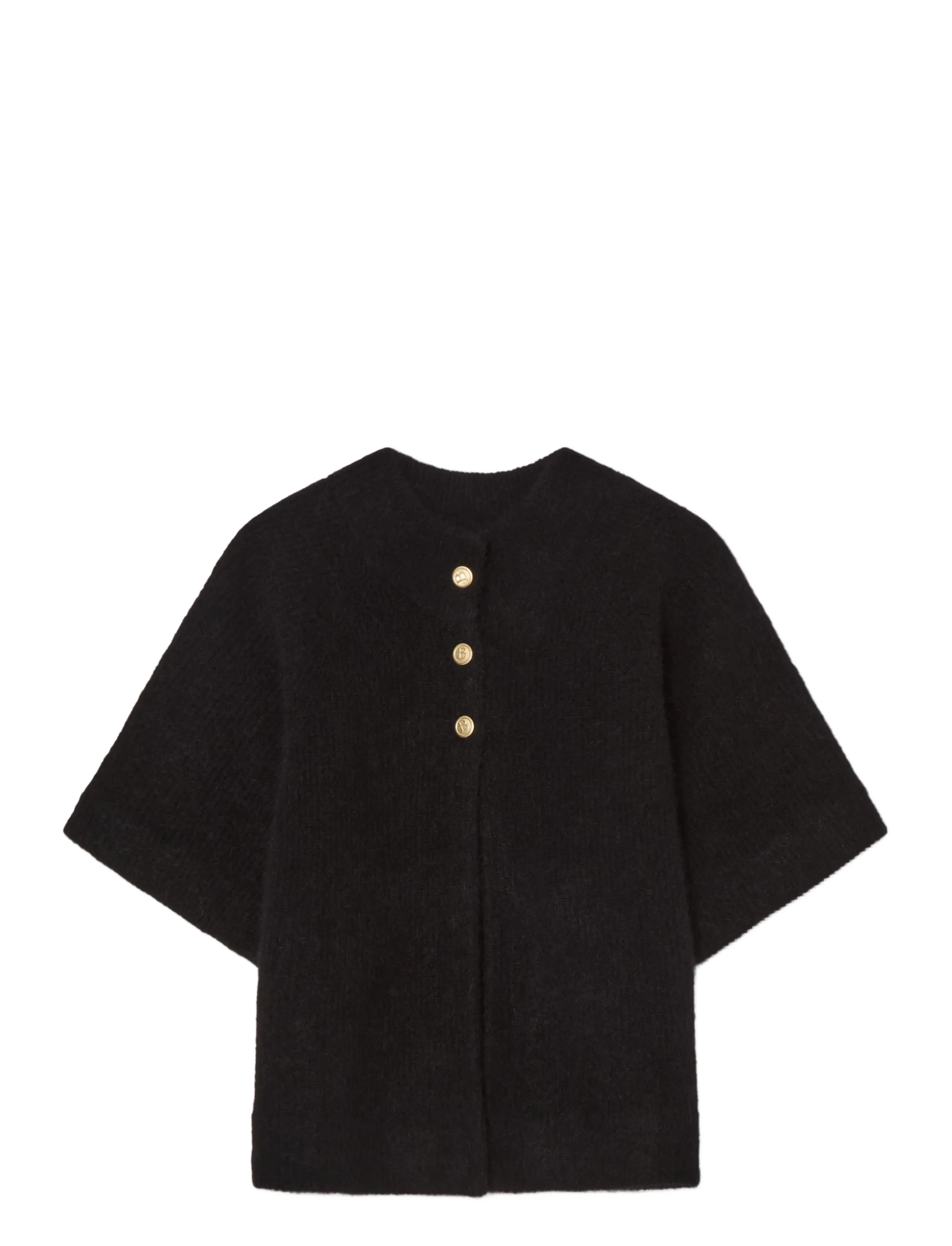 BUSNEL VILANIE cardigan - Strik - BLACK / black
