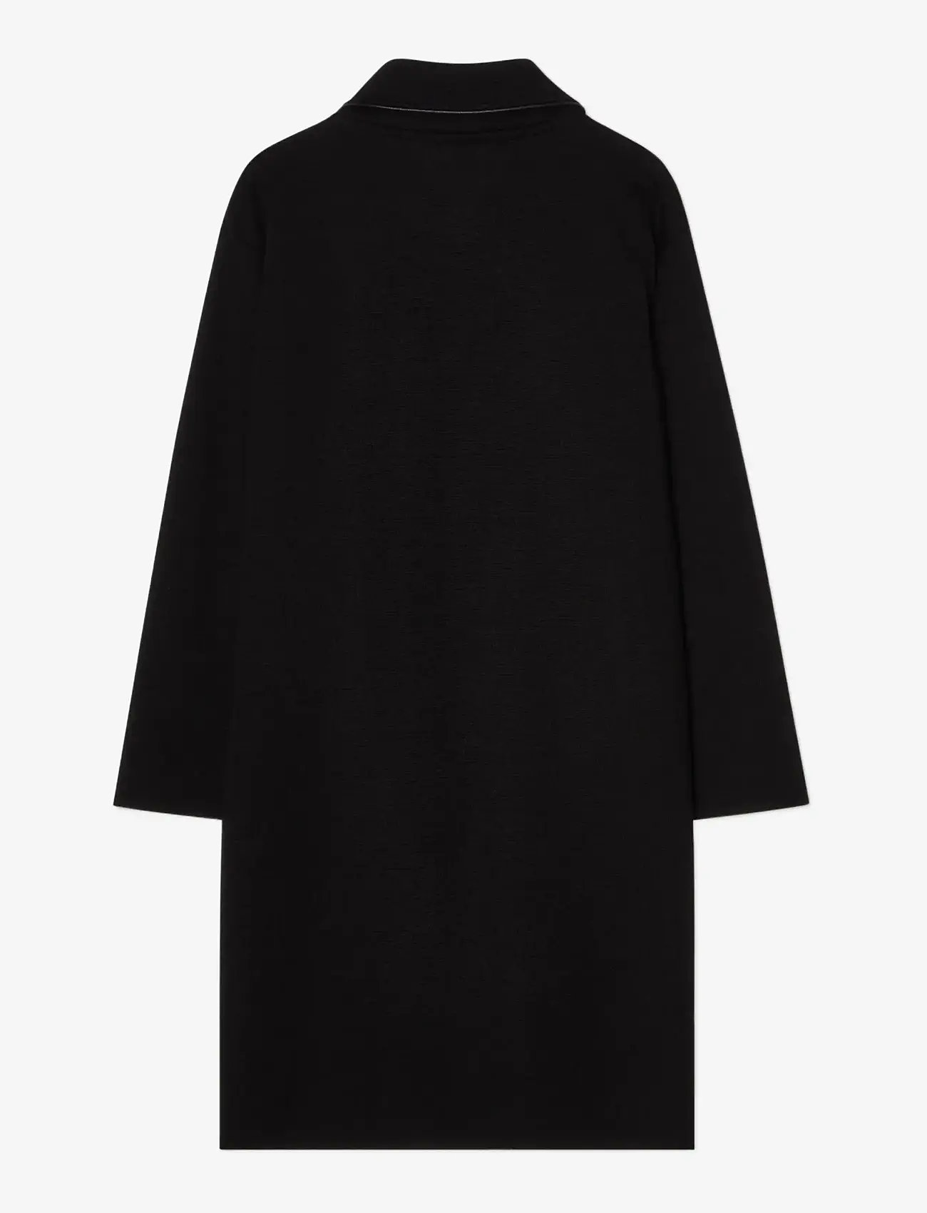 BUSNEL - MIKAELA piped coat - overtøj - black - 1