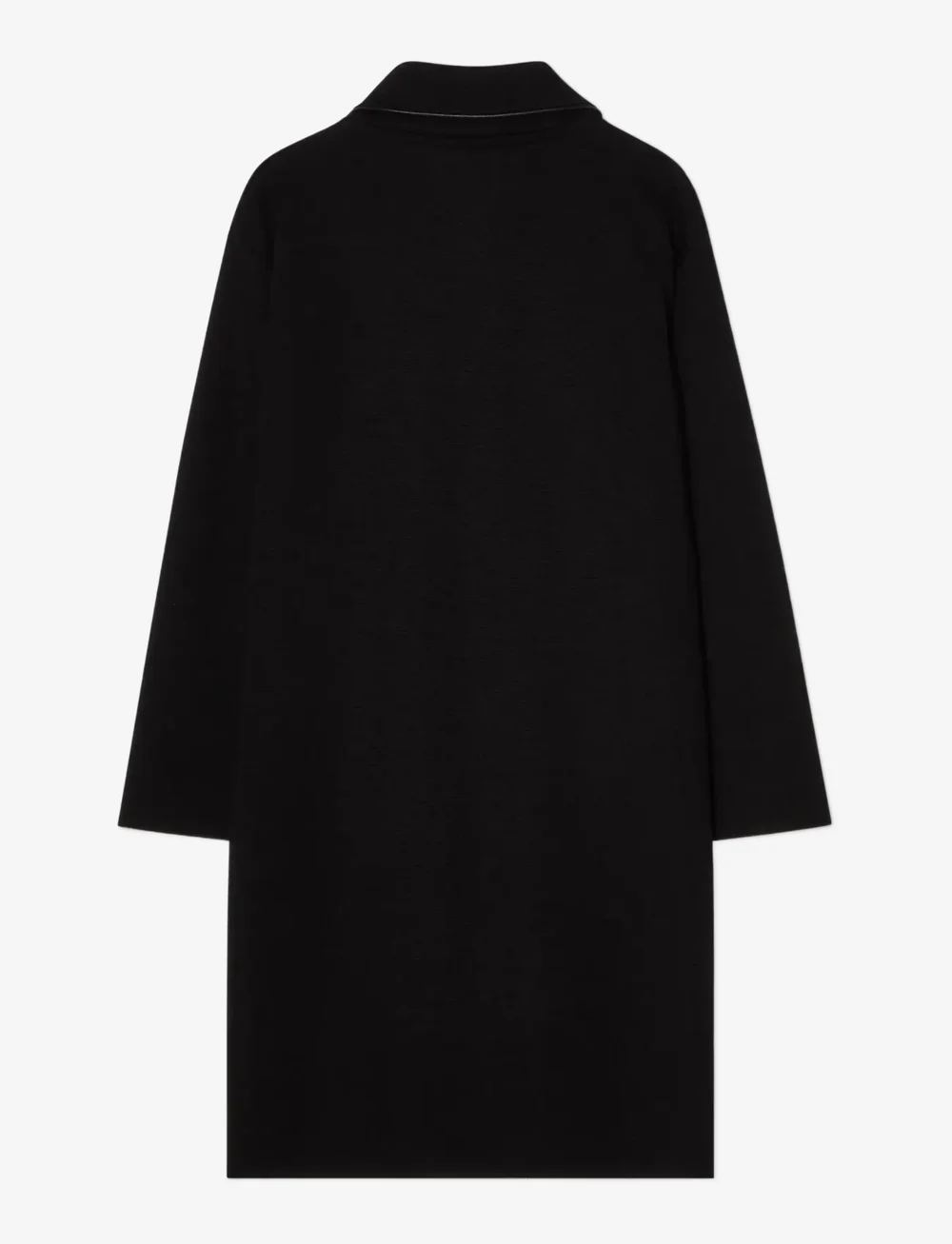 BUSNEL - MIKAELA piped coat - uldfrakker - black - 2