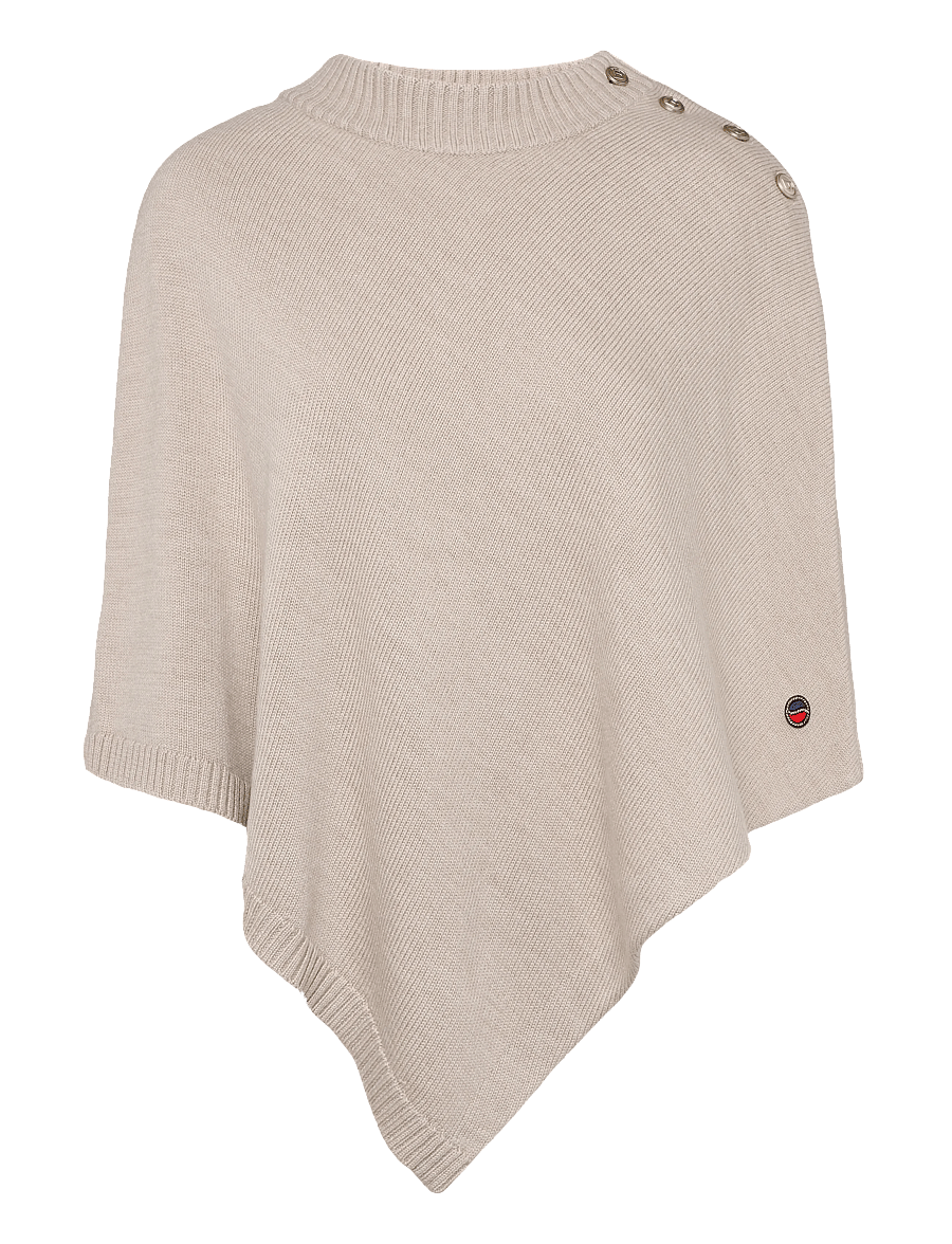BUSNEL - RANDY poncho - ponchos & capes - oat - 1