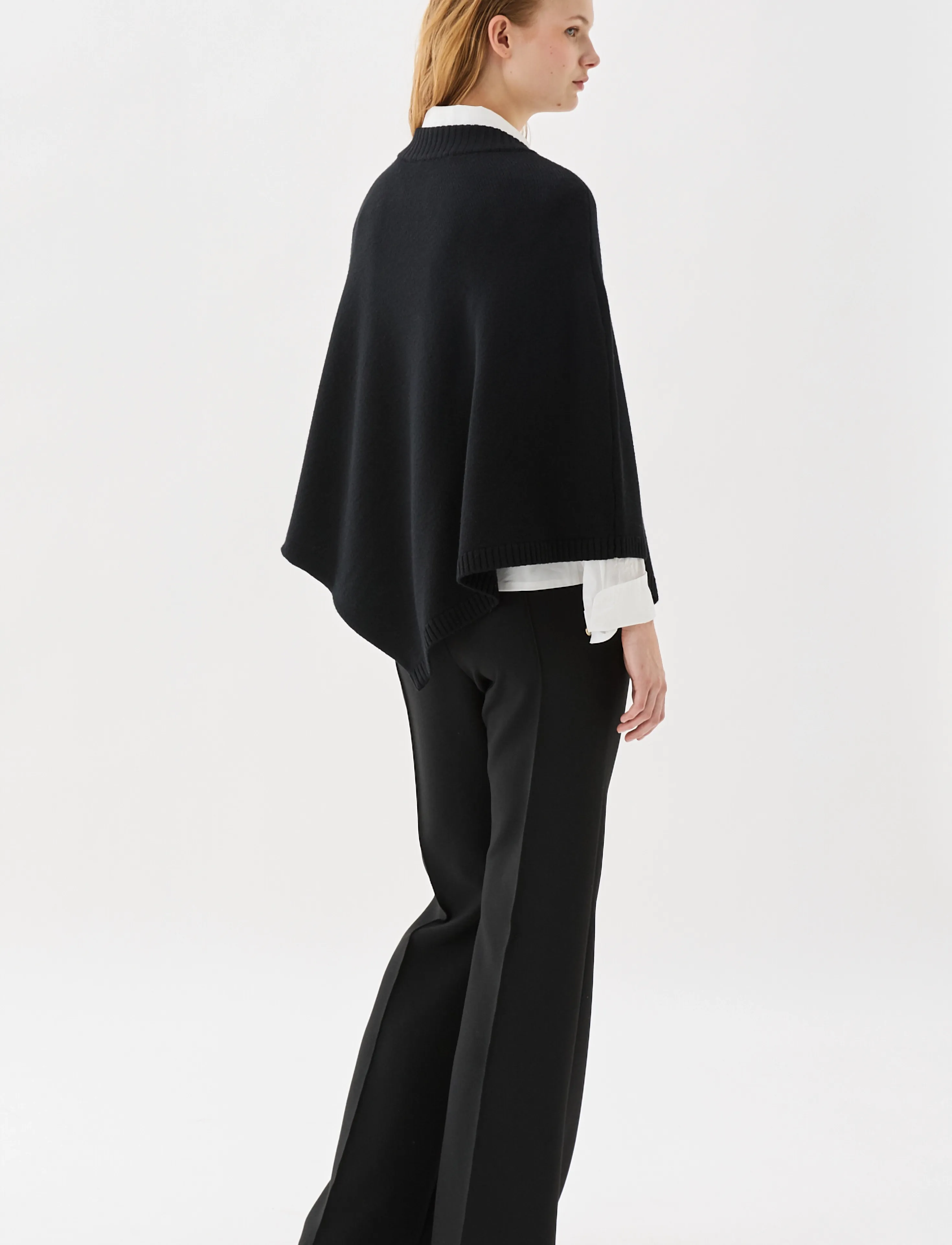 BUSNEL - RANDY poncho - ponchoer & kapper - black - 3