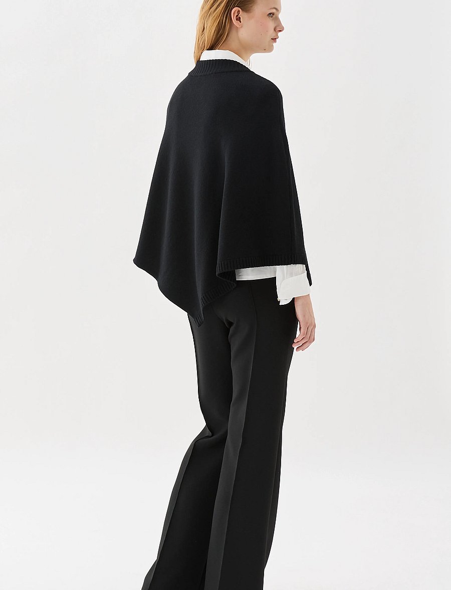 BUSNEL - RANDY poncho - ponchoer & kapper - black - 3