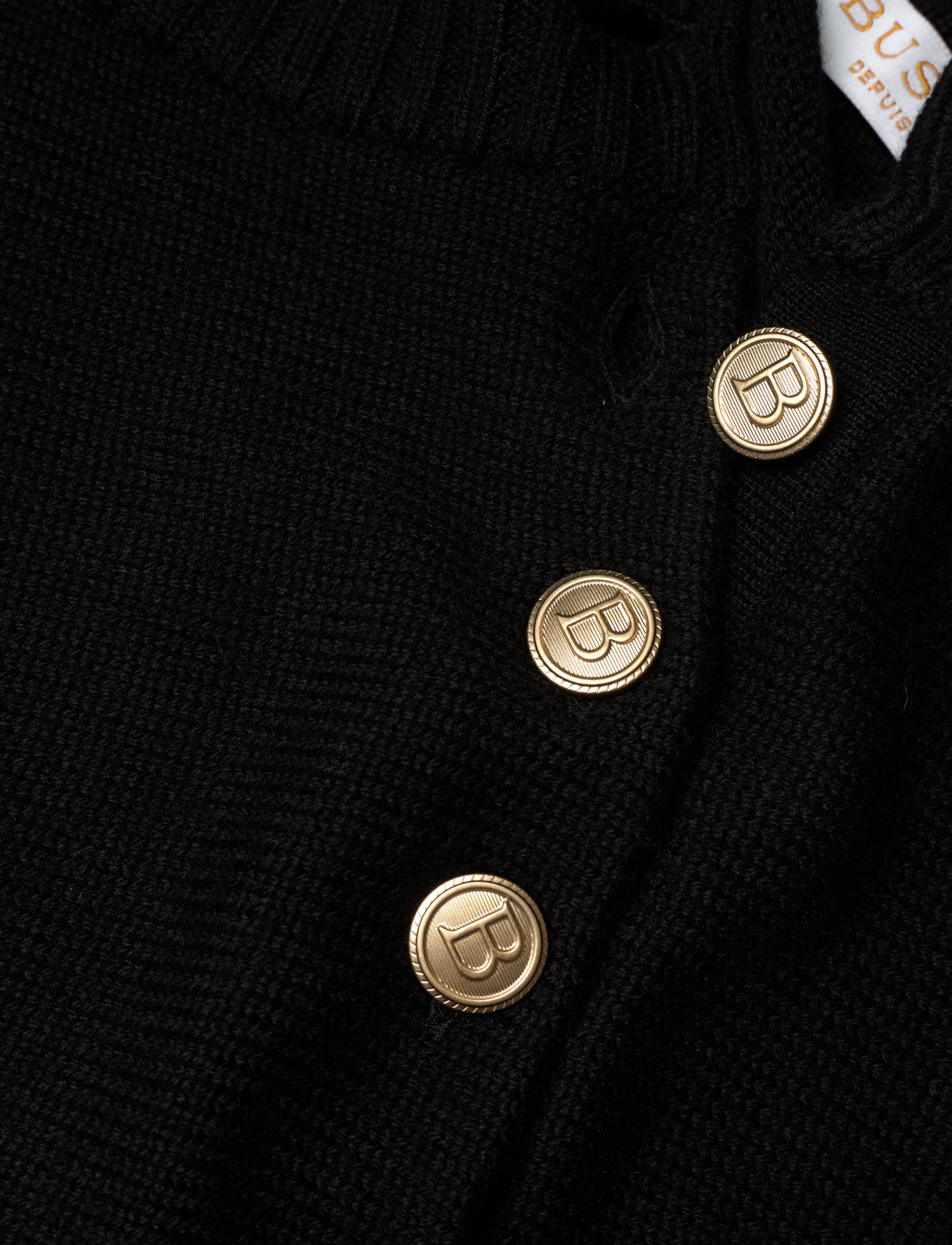 BUSNEL - RANDY poncho - jackor - black - 5