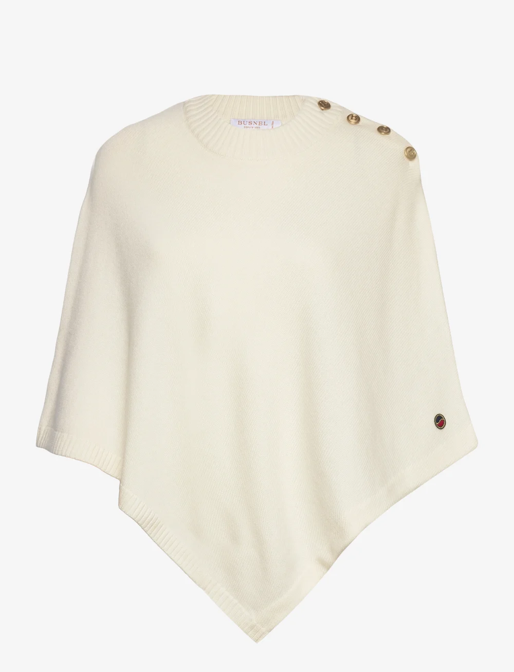 BUSNEL - RANDY poncho - jackets - ecru - 1