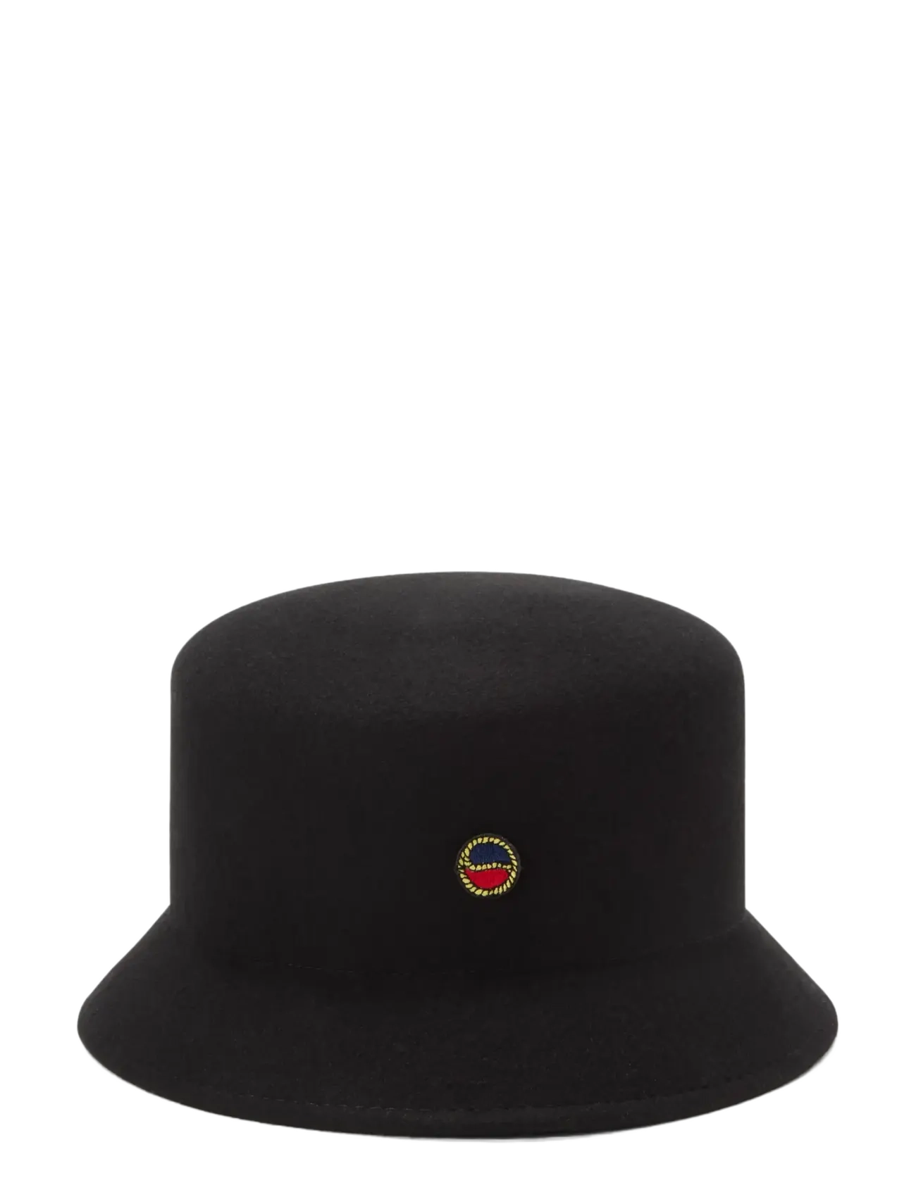 BUSNEL TINA felted bucket hat Black - Strandtøj - BLACK / black