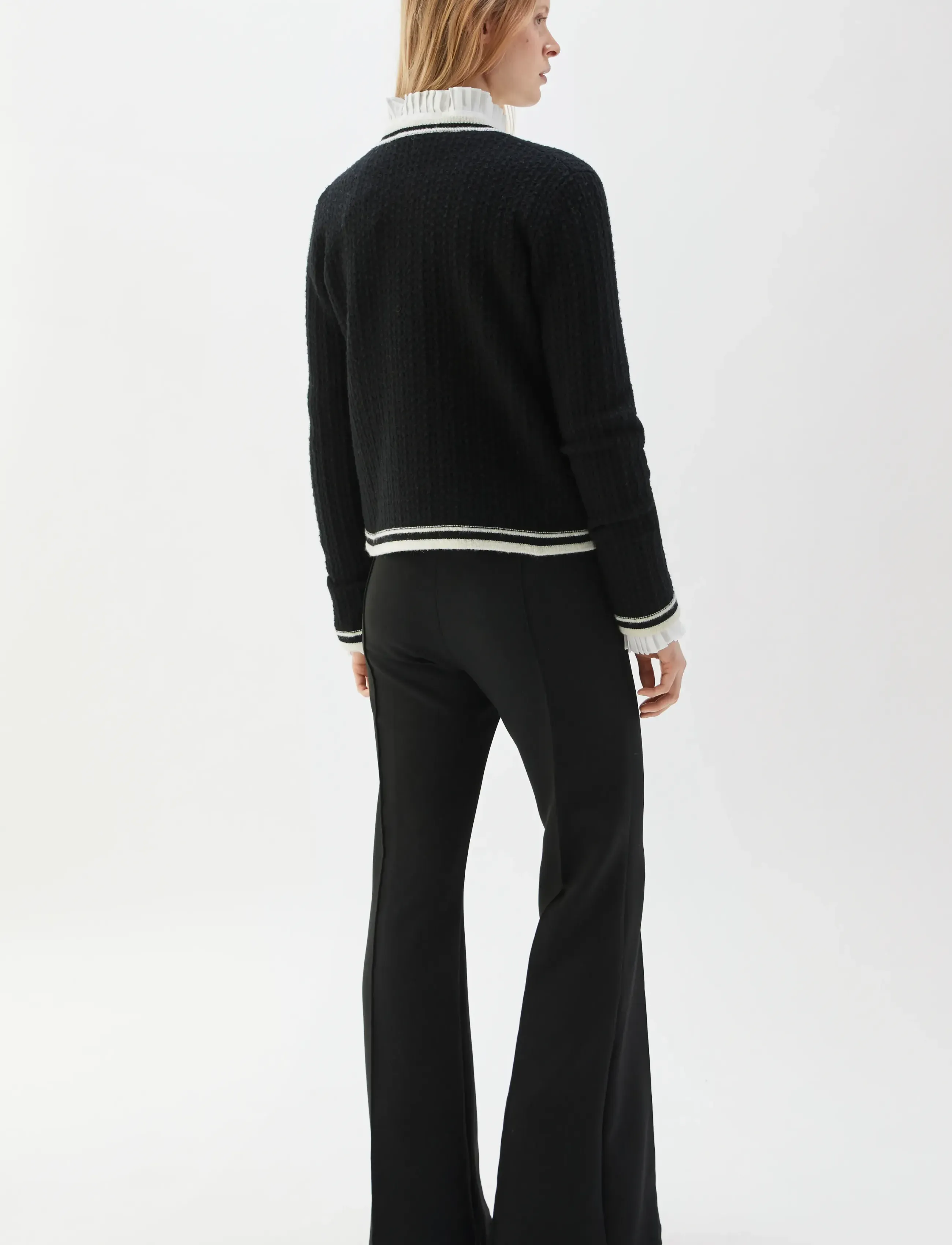 BUSNEL - GWENETH jacket - black/ecru - 3