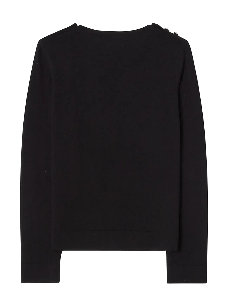 BUSNEL - ANNIKA top - långärmade toppar - black - 1