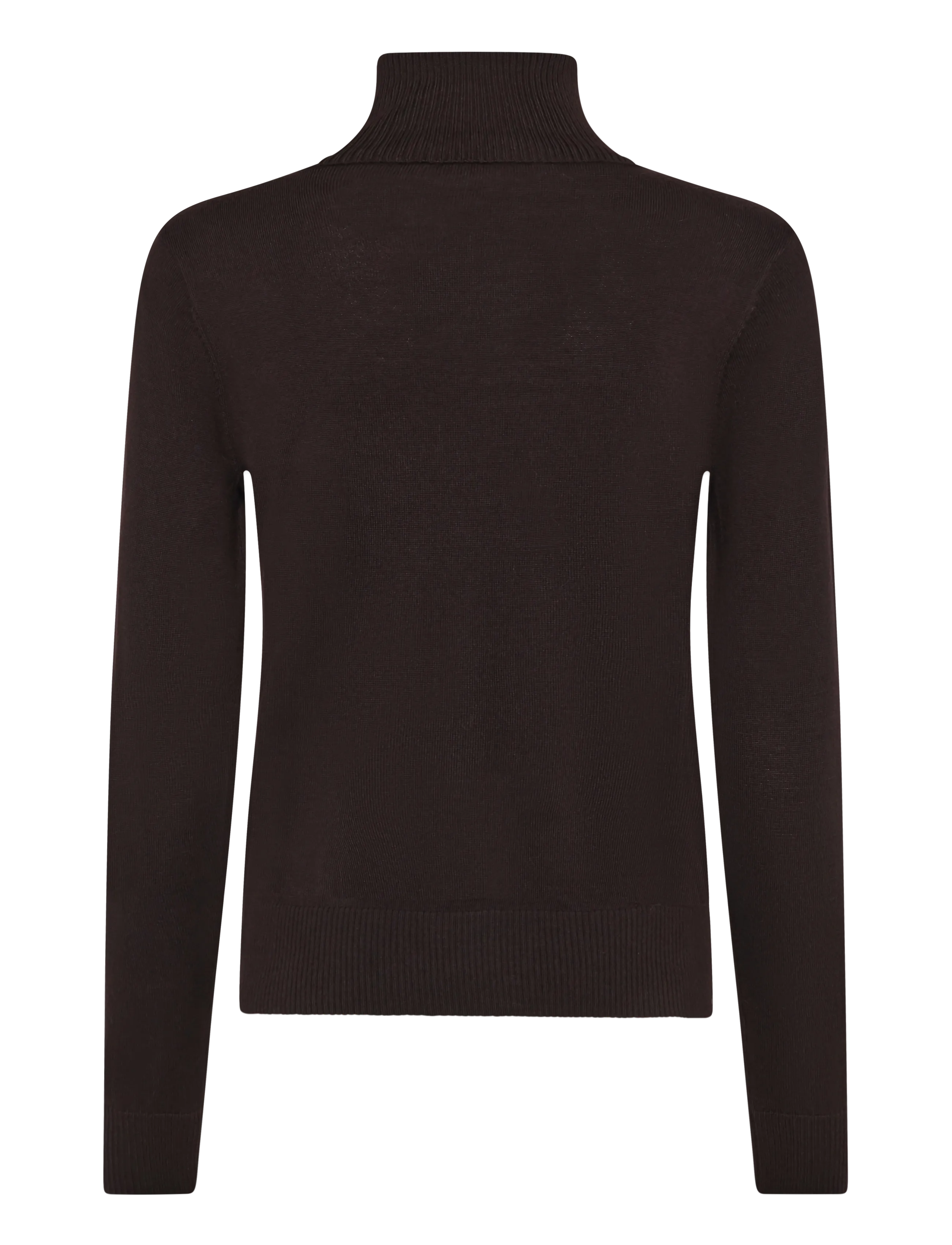 BUSNEL - ALICE rollerneck - turtlenecks - brown - 1