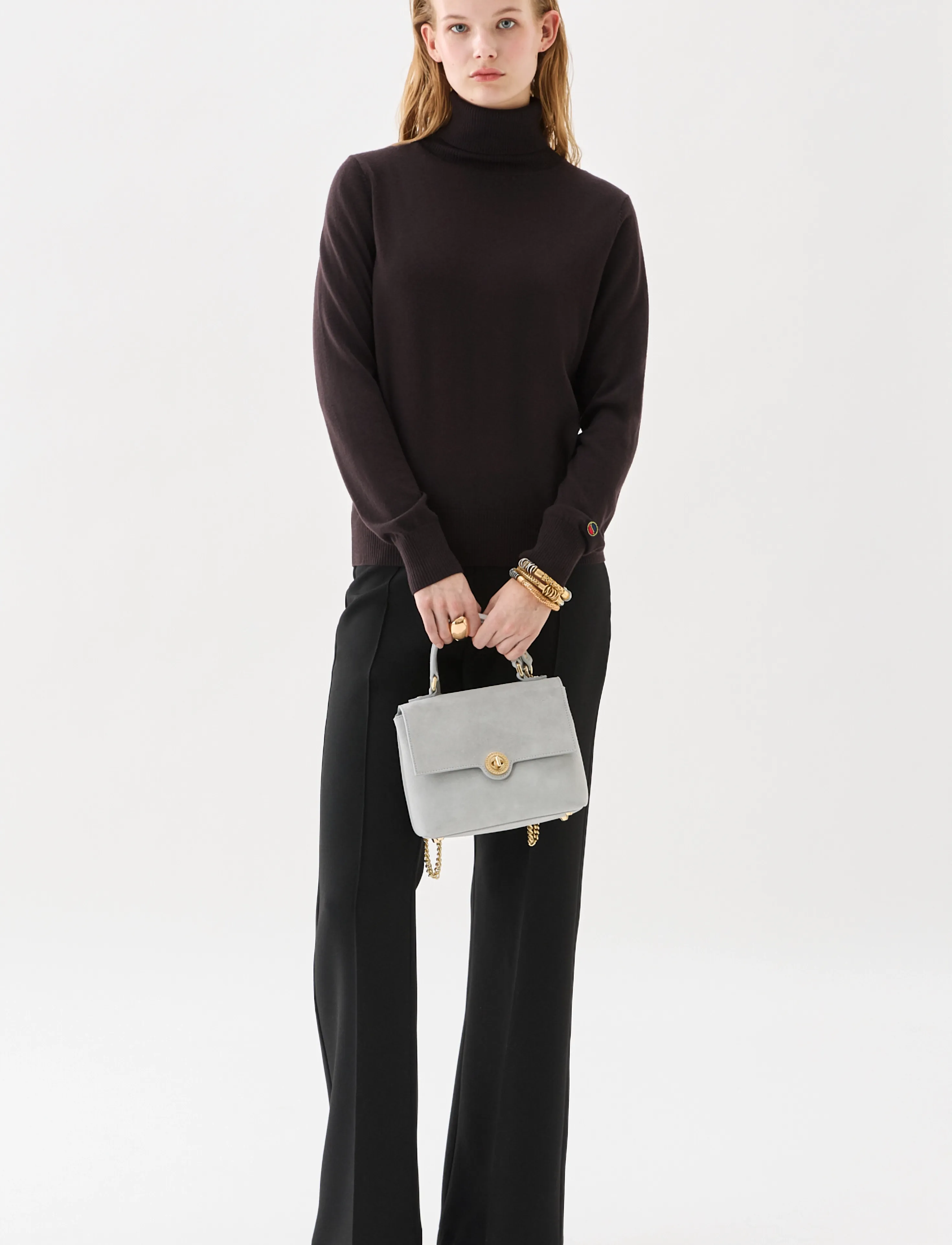 BUSNEL - ALICE rollerneck - golfy - brown - 0