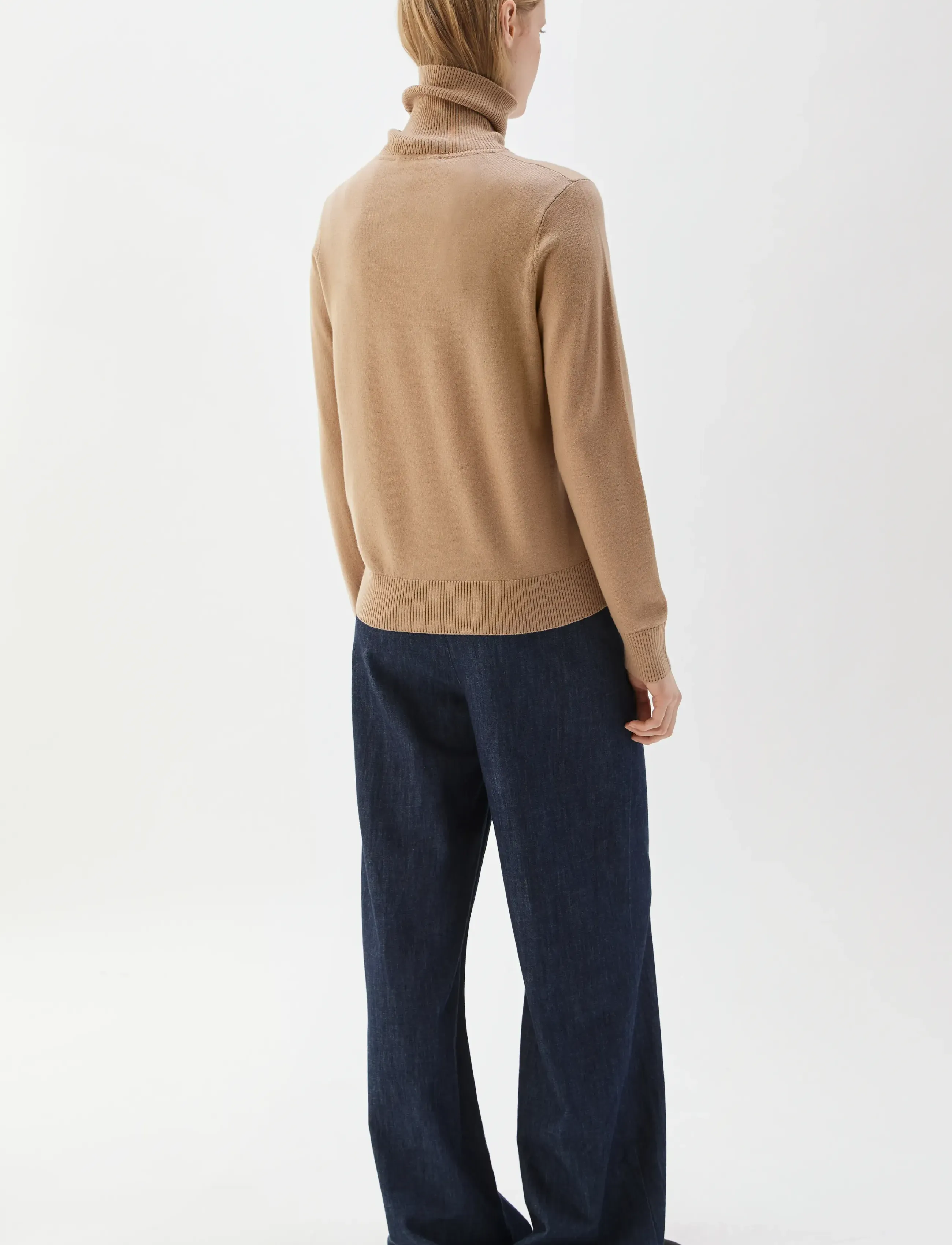 BUSNEL - ALICE rollerneck - salty caramel - 3