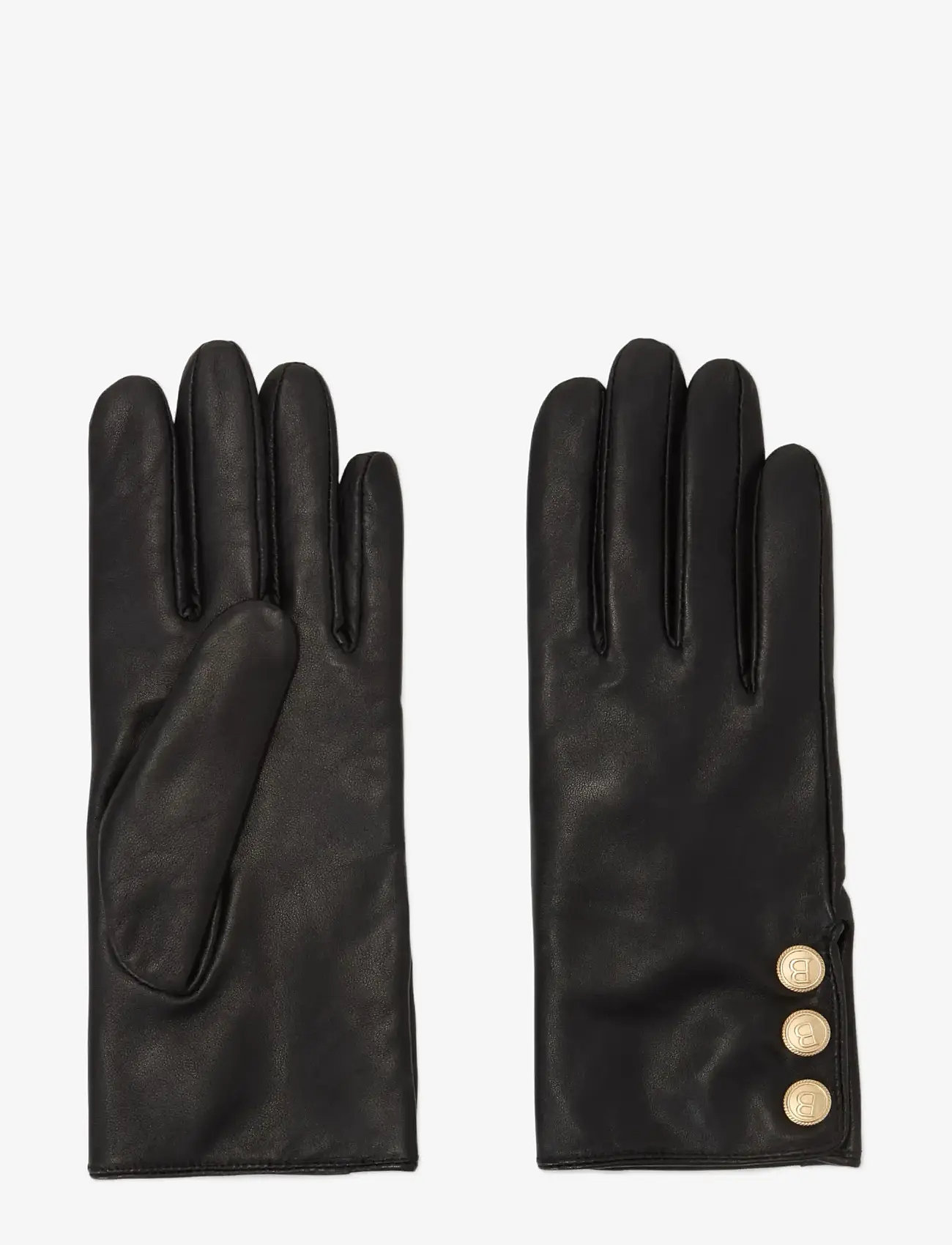 BUSNEL - CARA gloves - læderhandsker - black - 0