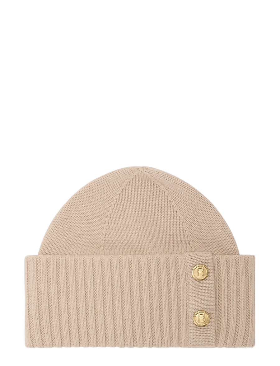 BUSNEL - ROYA beanie Salty caramel - hattar og húfur - fudge - 1