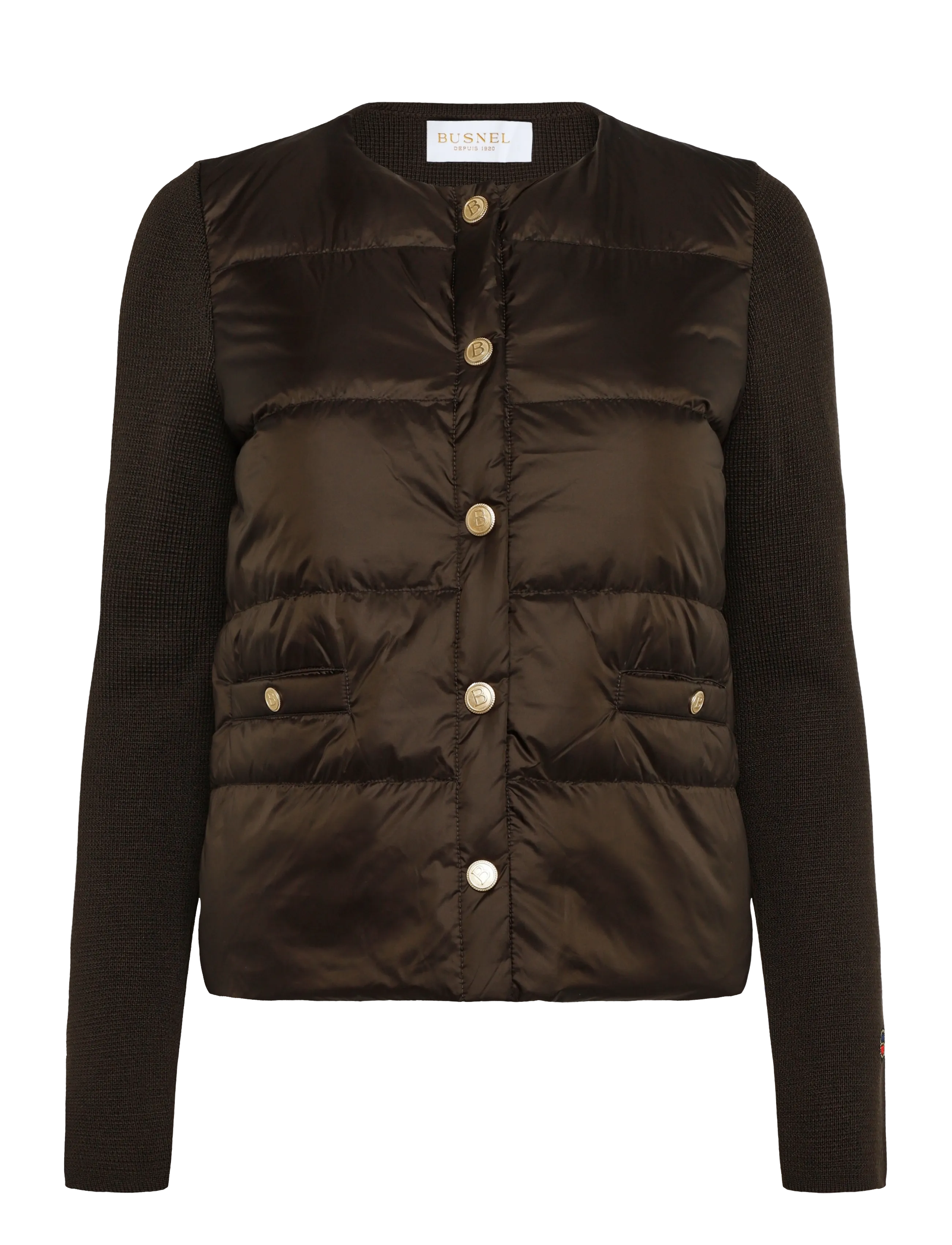 BUSNEL - IVA down jacket - talvejoped - brown - 1