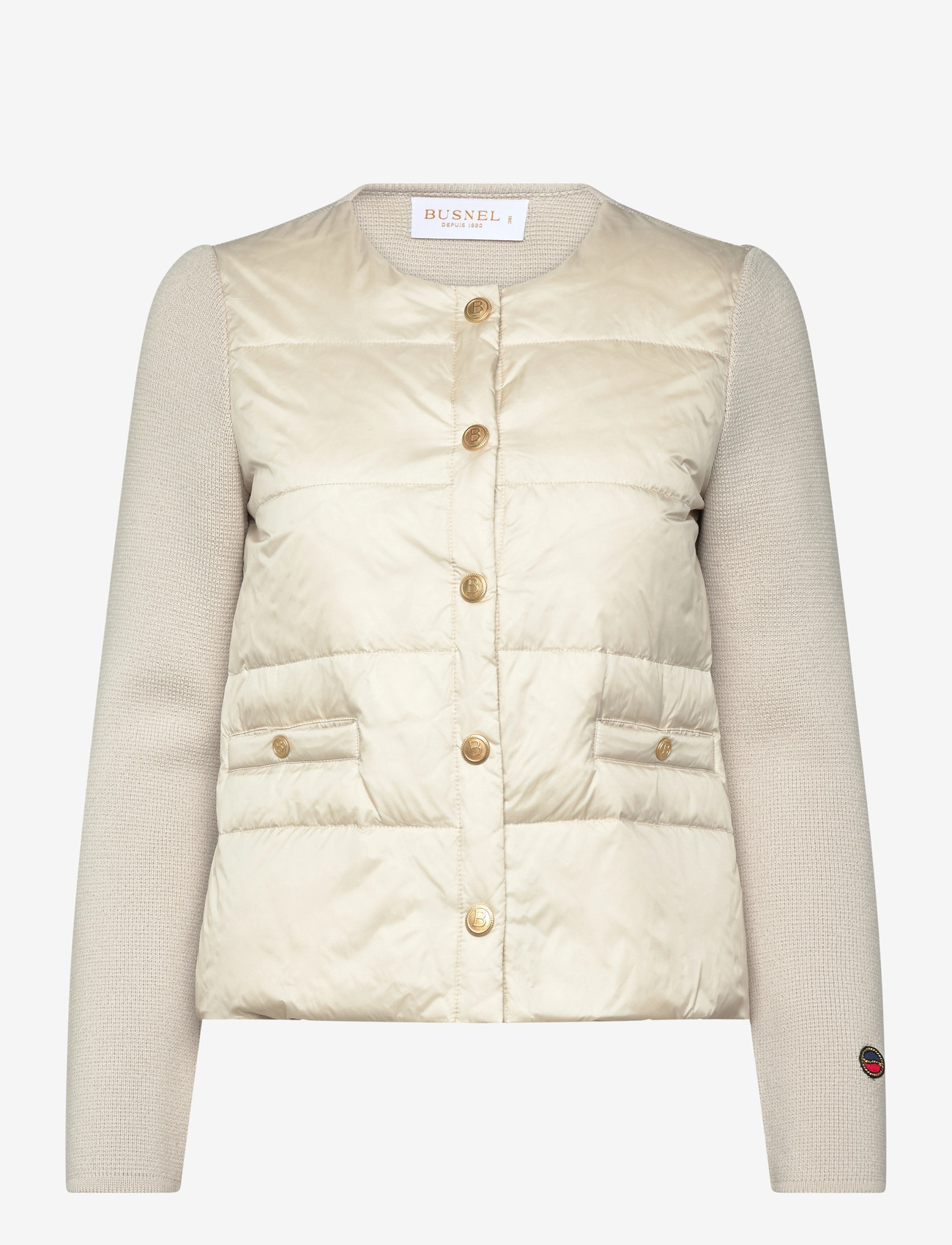 BUSNEL - IVA down jacket Silver Birch - gefütterte & daunenjacken - silver birch - 0