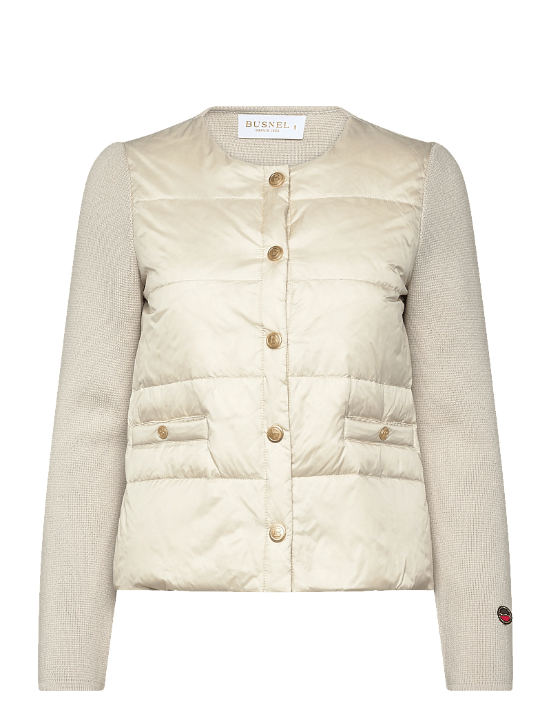 BUSNEL - IVA down jacket Silver Birch - gefütterte & daunenjacken - silver birch - 0