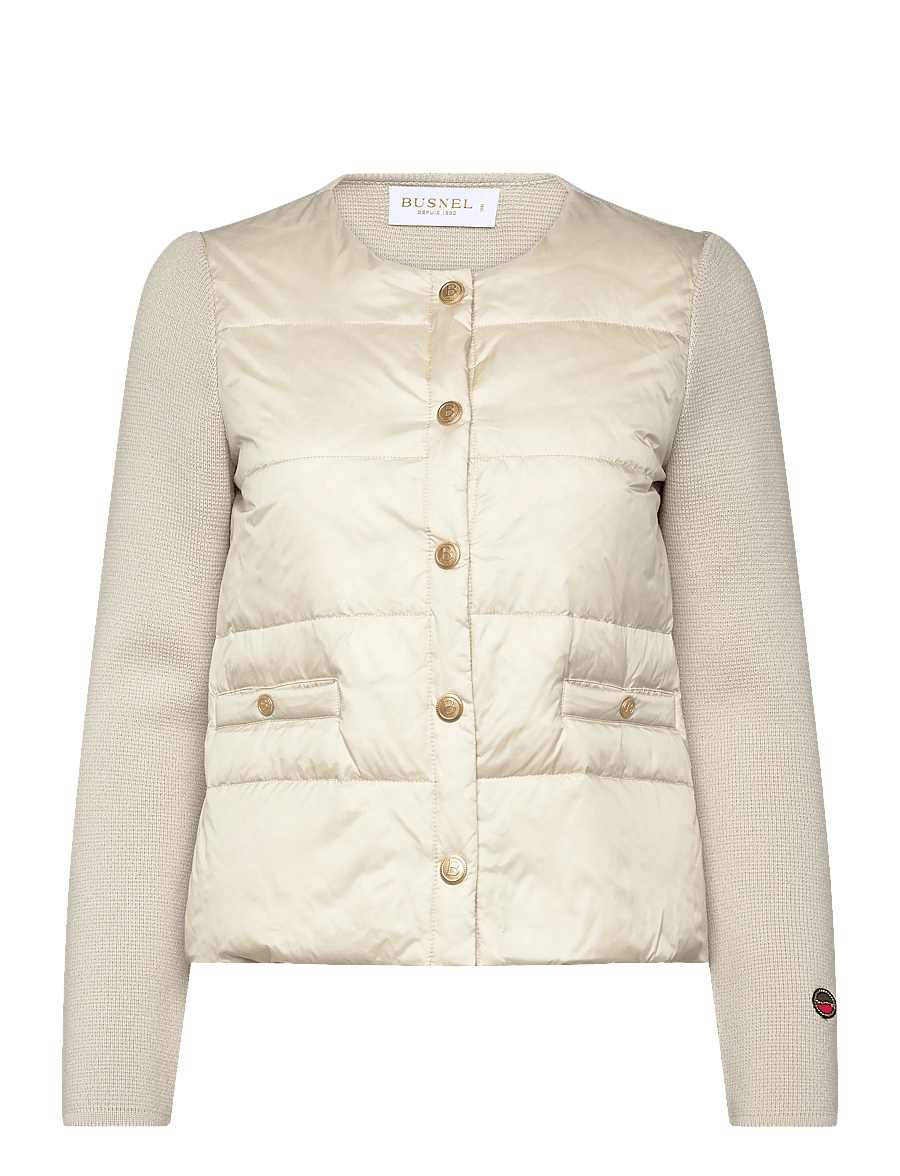BUSNEL - IVA down jacket Silver Birch - silver birch - 1