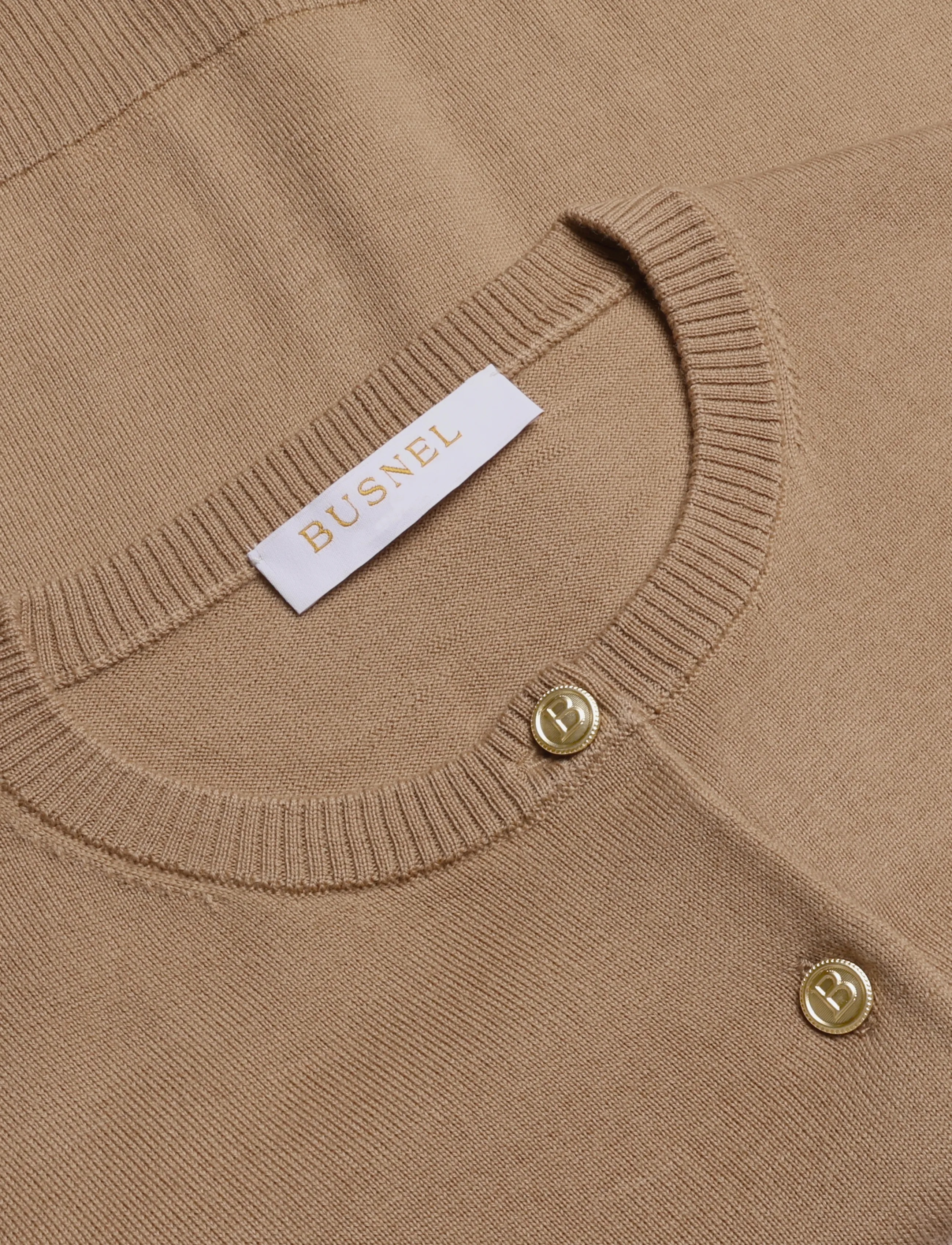 BUSNEL - KEE cardigan - cardigans - salty caramel - 2