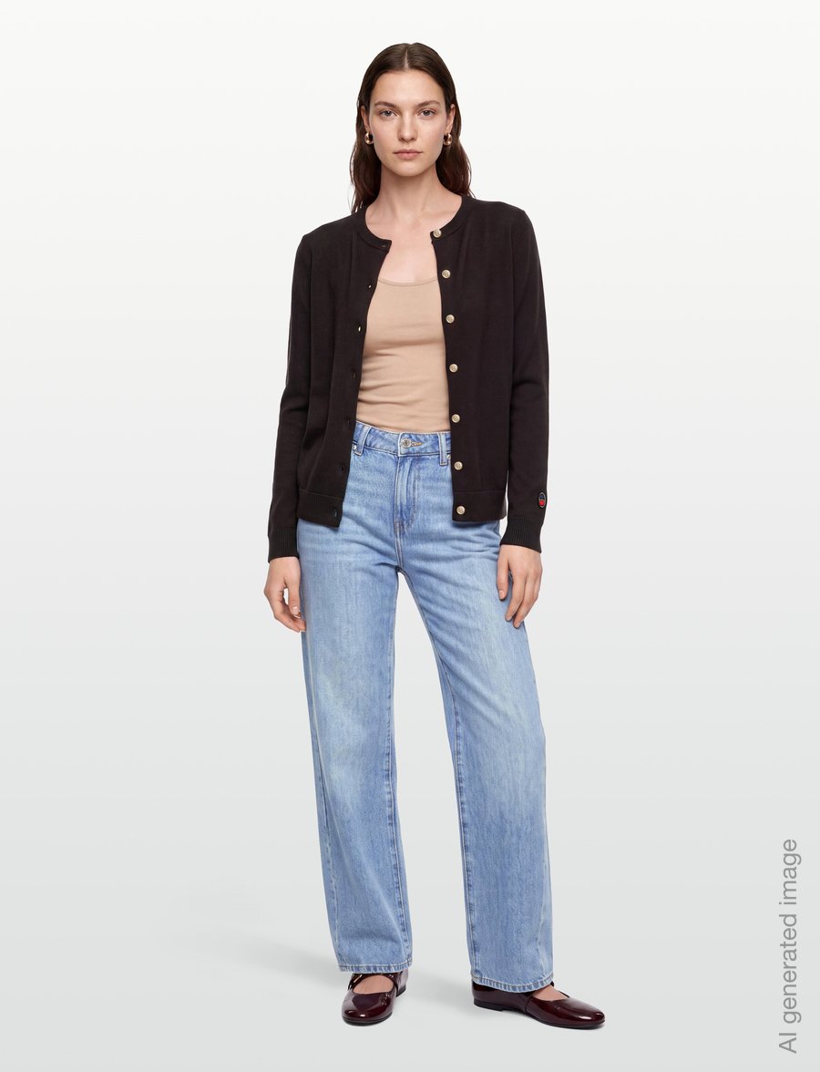 BUSNEL - KEE cardigan - cardigans - brown - 0