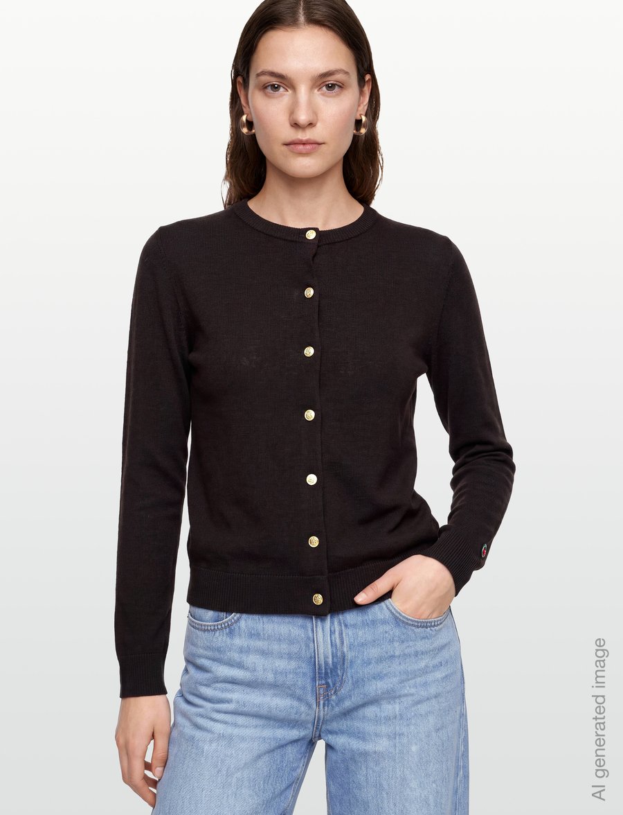 BUSNEL - KEE cardigan - cardigans - brown - 3