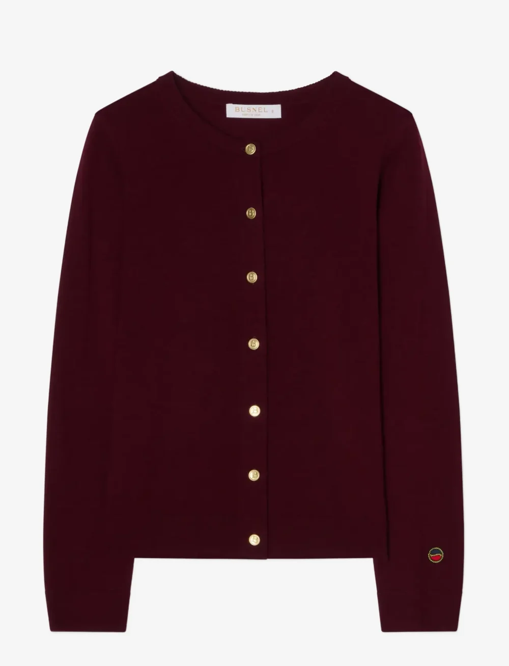 BUSNEL - KEE cardigan - koftor - bordeaux - 1