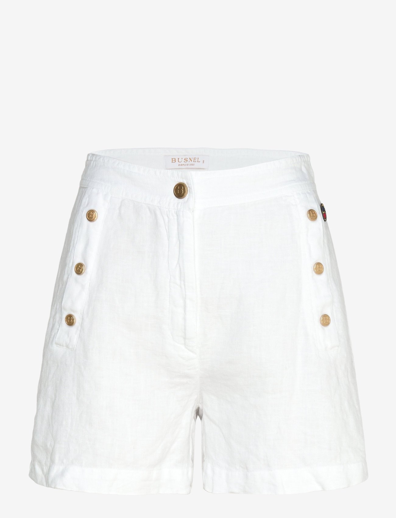 BUSNEL - PIXIE solid shorts - lühikesed vabaajapüksid - white - 0