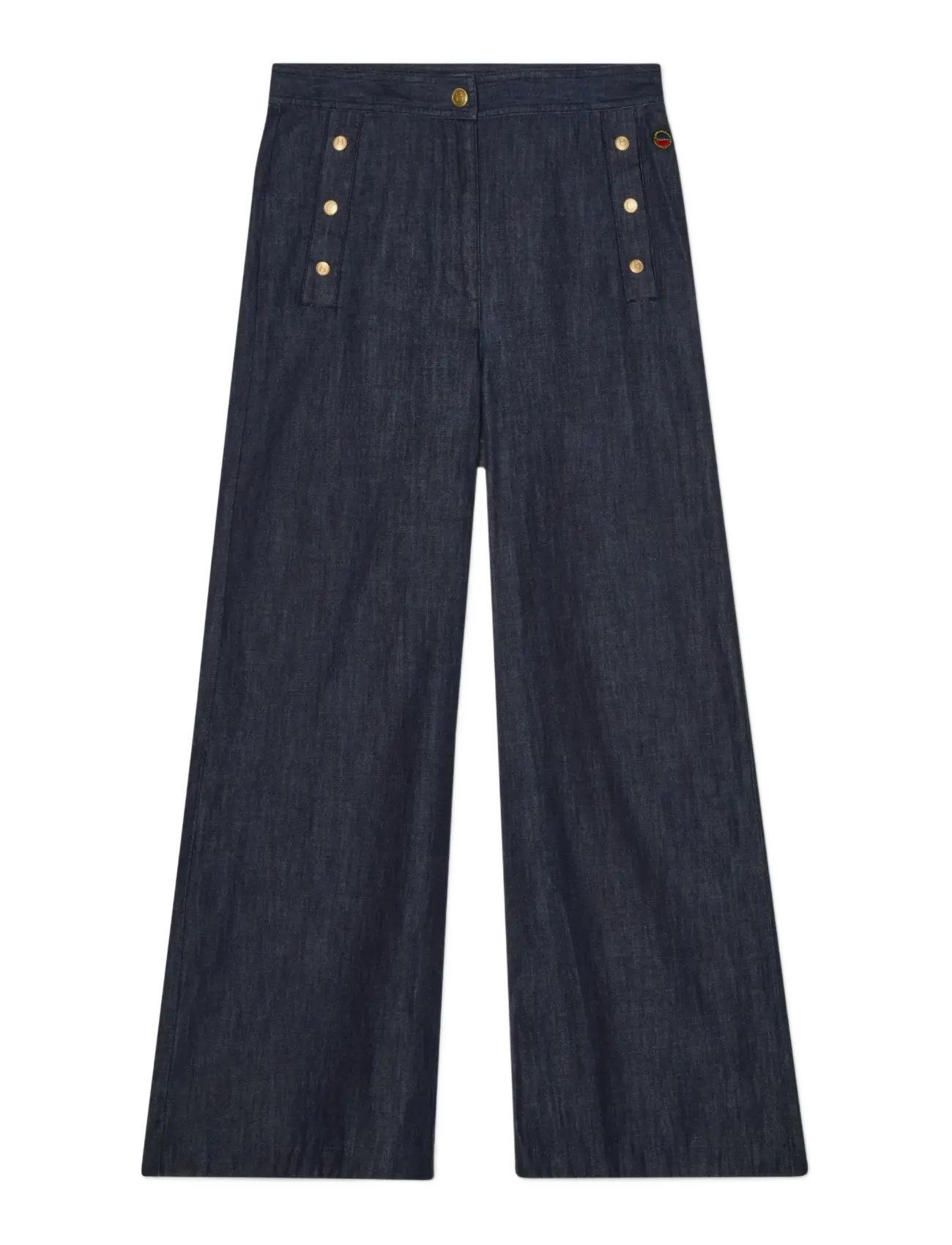 BUSNEL PIM trousers Denim - Kleidung - DENIM / navy
