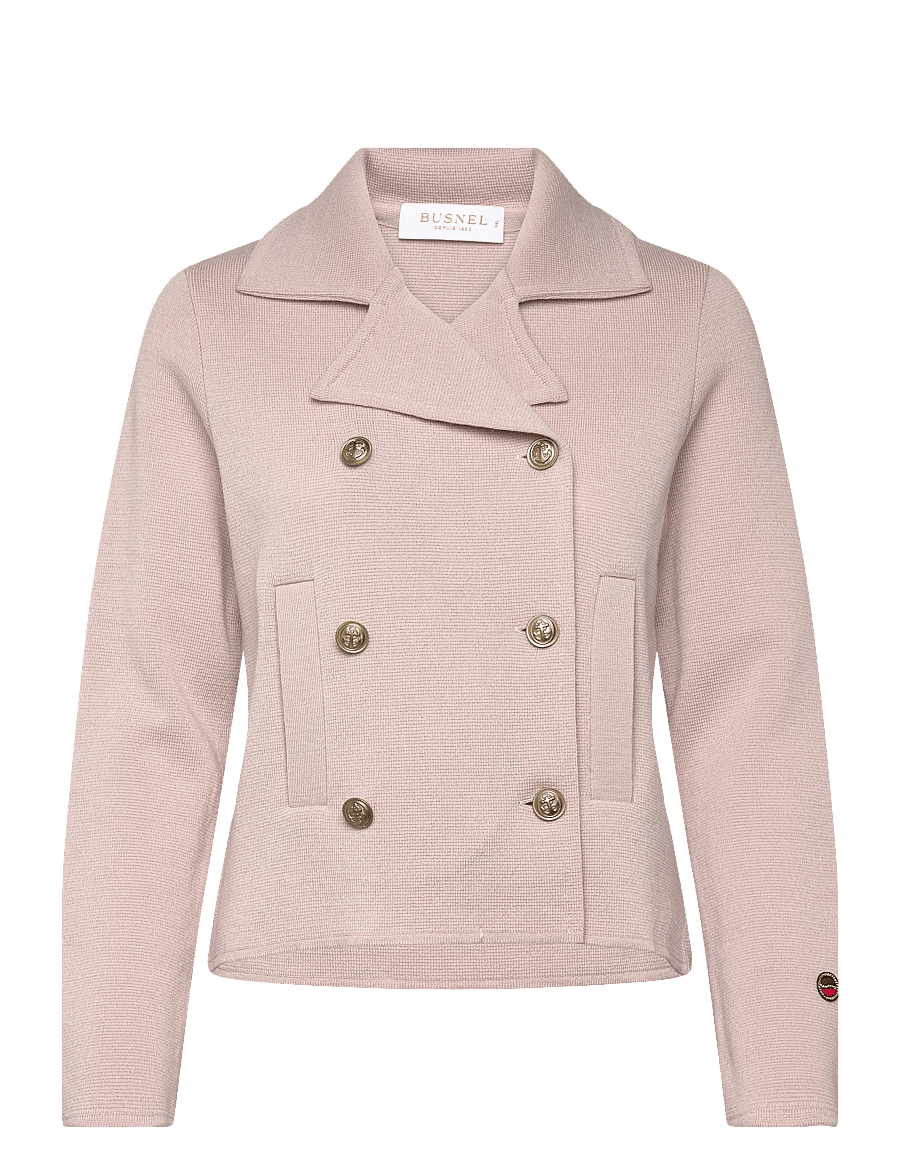 BUSNEL - INDRA jacket Light Rose - cardigans - light rose - 1